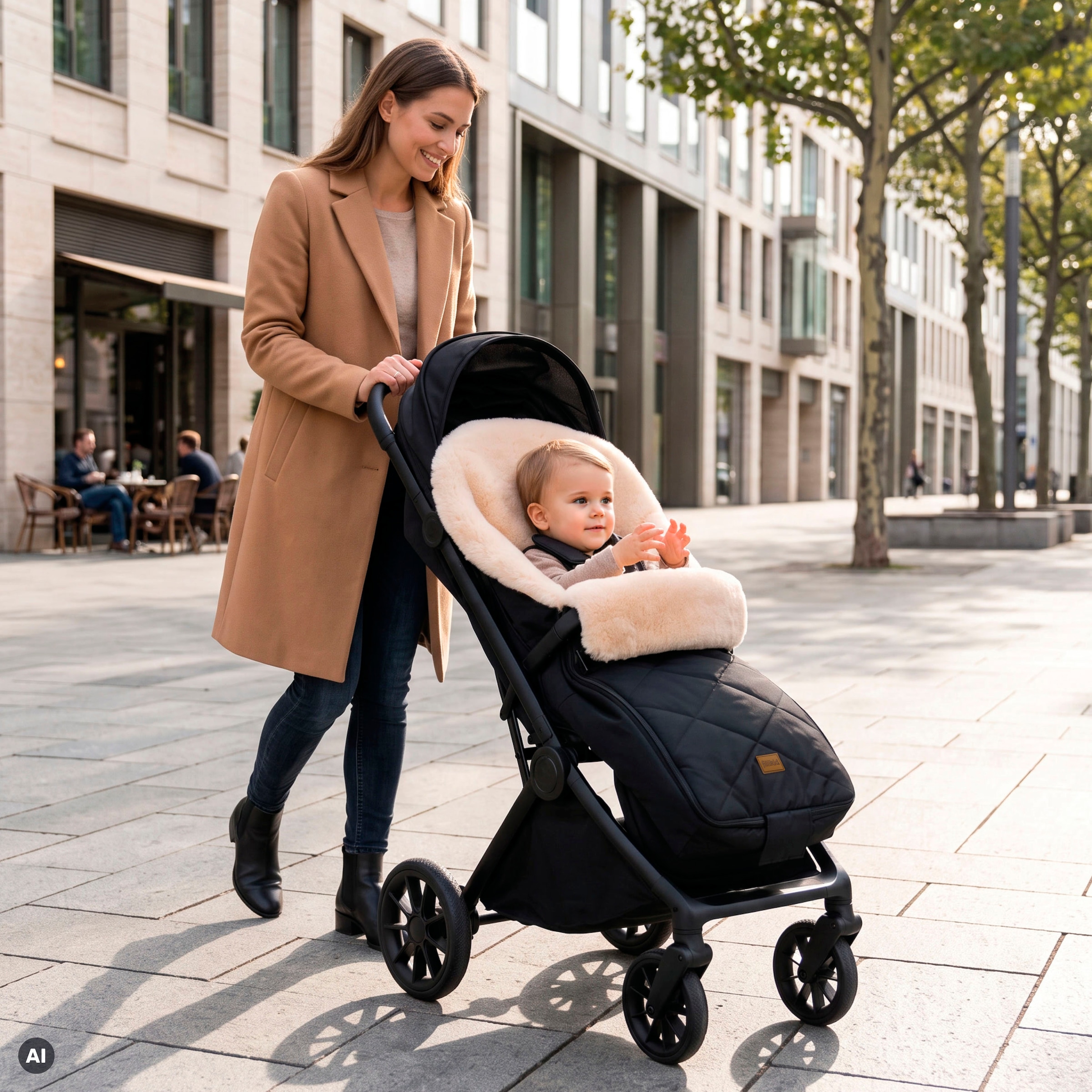 Fillikid Fußsack »Vegan Comfort, Winterfußsack«