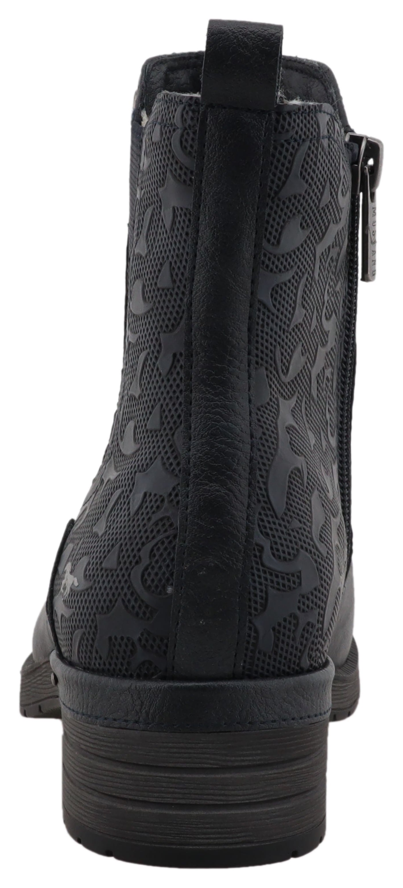 Mustang Shoes Winterstiefelette »Gelja«, Stiefelette, Winterboots mit Anziehlasche