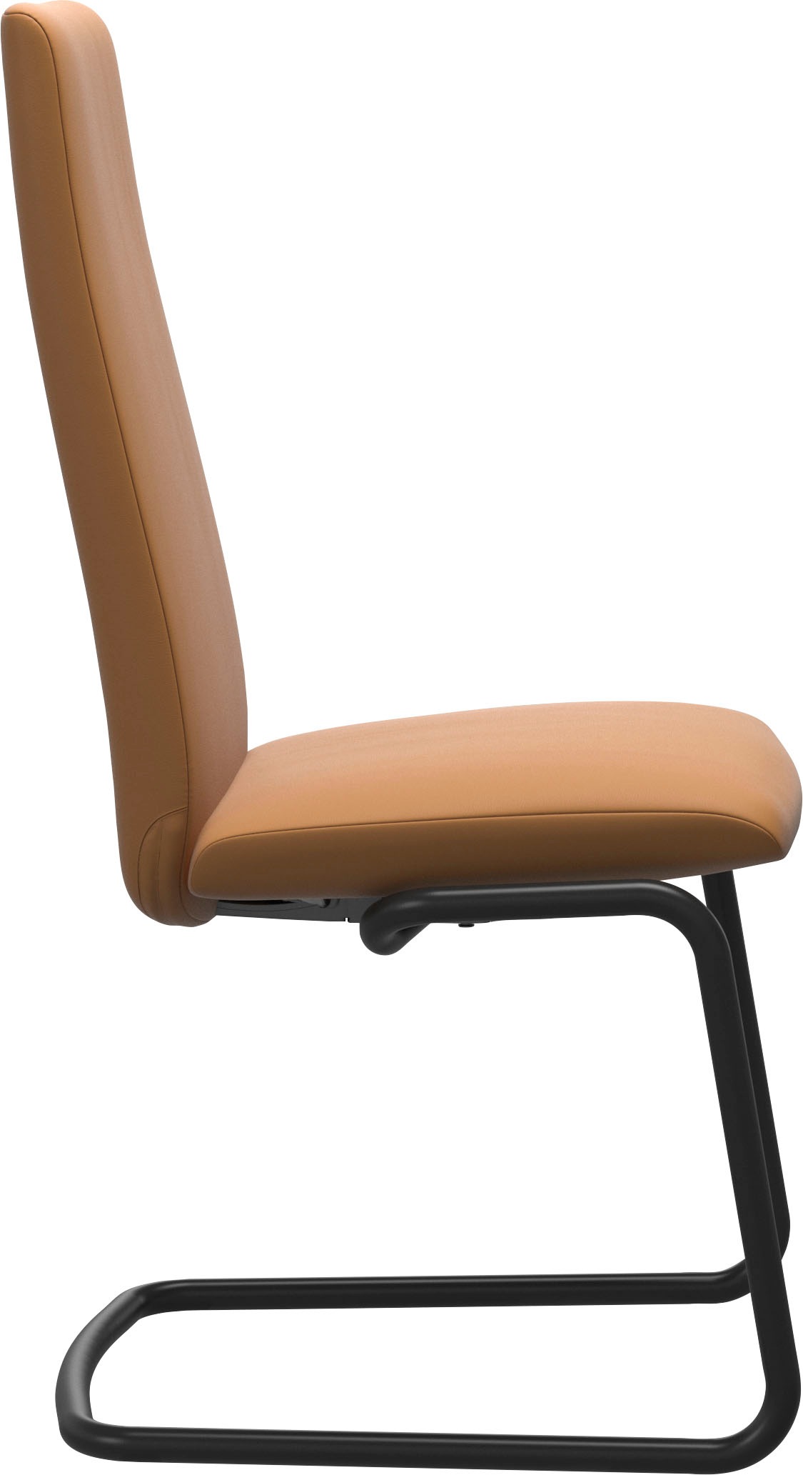 Stressless® Polsterstuhl »Laurel«, Leder BATICK, High Back, Größe M, mit Beinen aus Stahl in Schwarz matt
