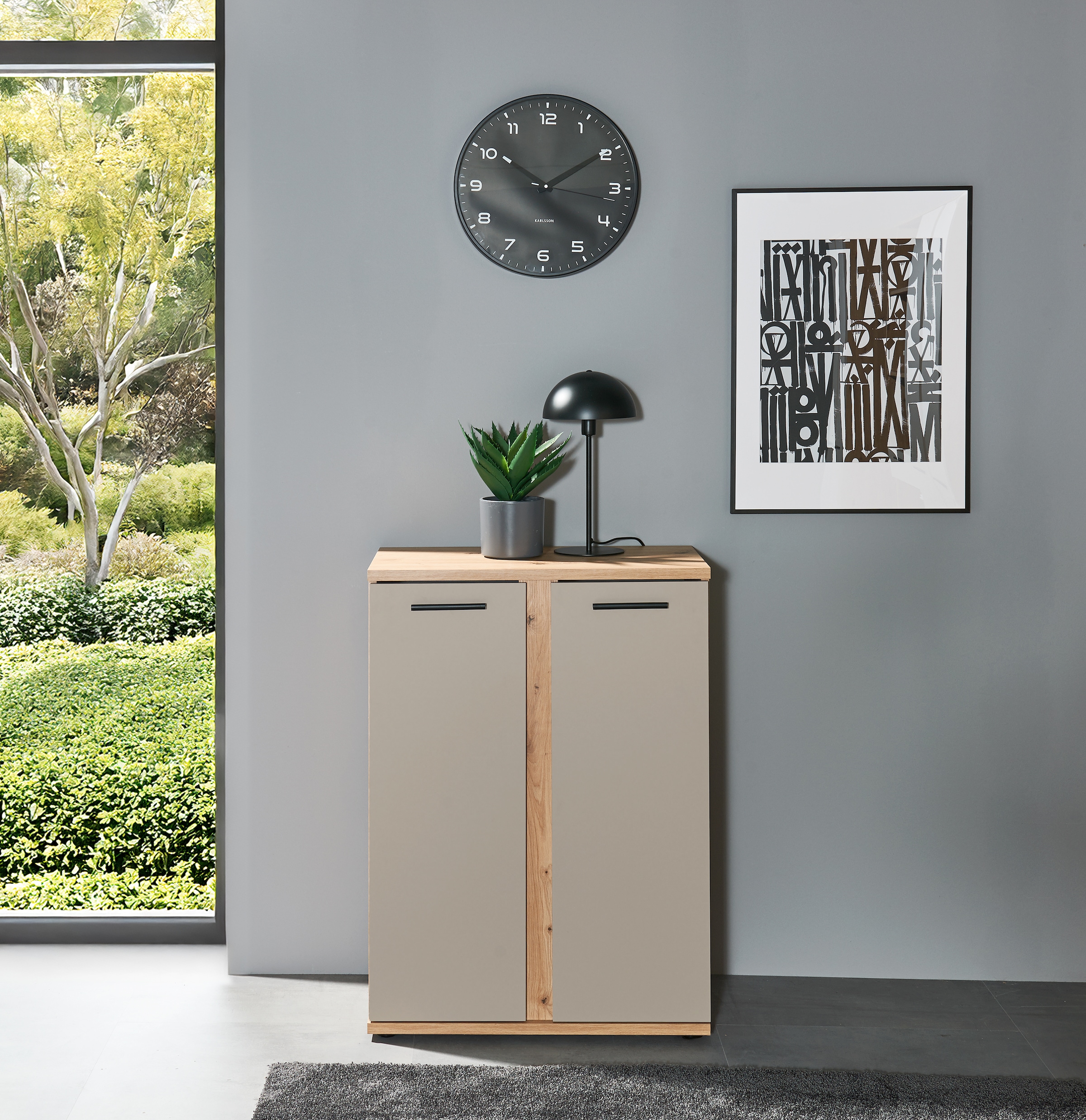 BEGA OFFICE Stauraumschrank »Kanada« 1 Stk. tlg. BxHxT: 68x95x38 cm, Softclose für Türen