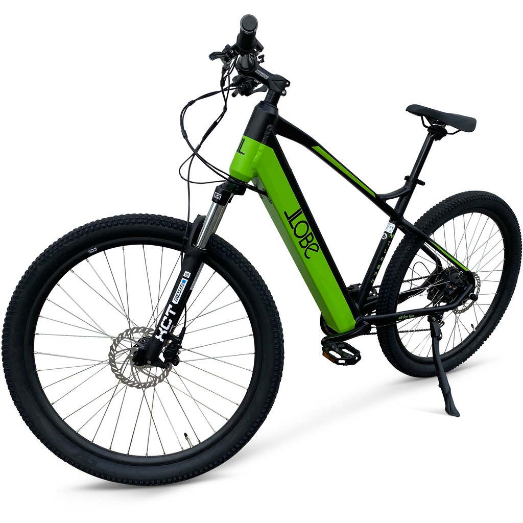 LLobe E-Bike »Mountain MTLogan 27,5"«, 10 Gang, Heckmotor 250 W