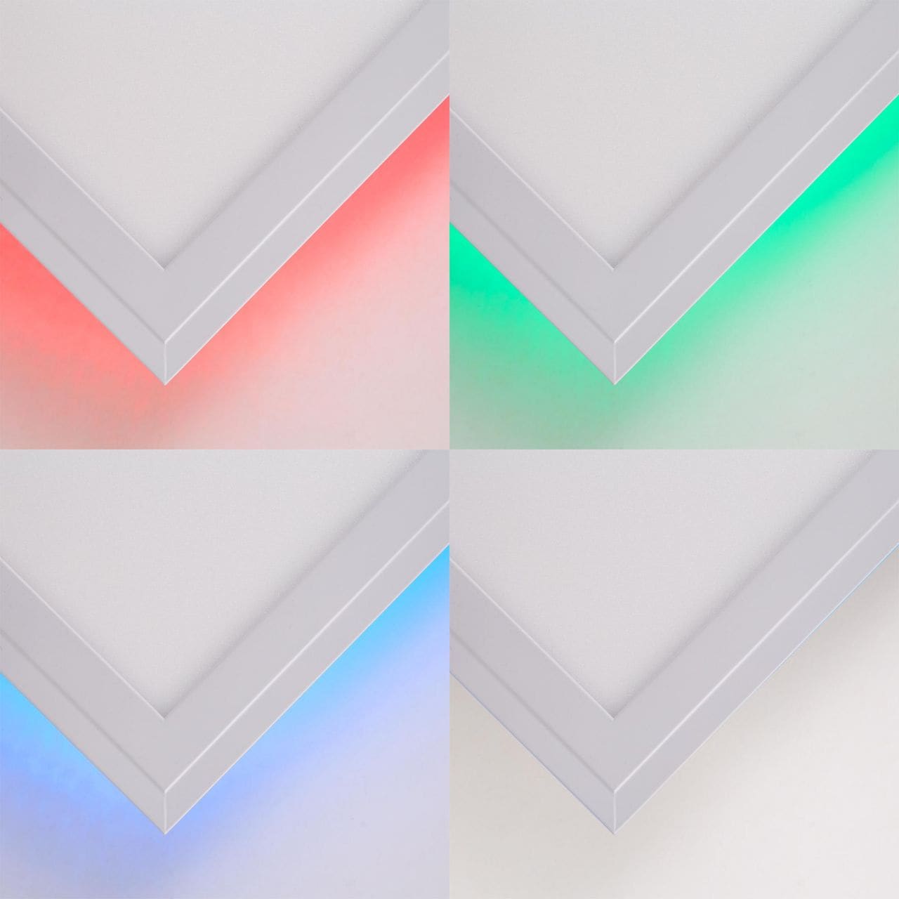 Brilliant LED Panel »Allie«, 1 flammig, Leuchtmittel LED-Modul | LED fest integriert, LED Deckenaufbau-Paneel 40x40cm