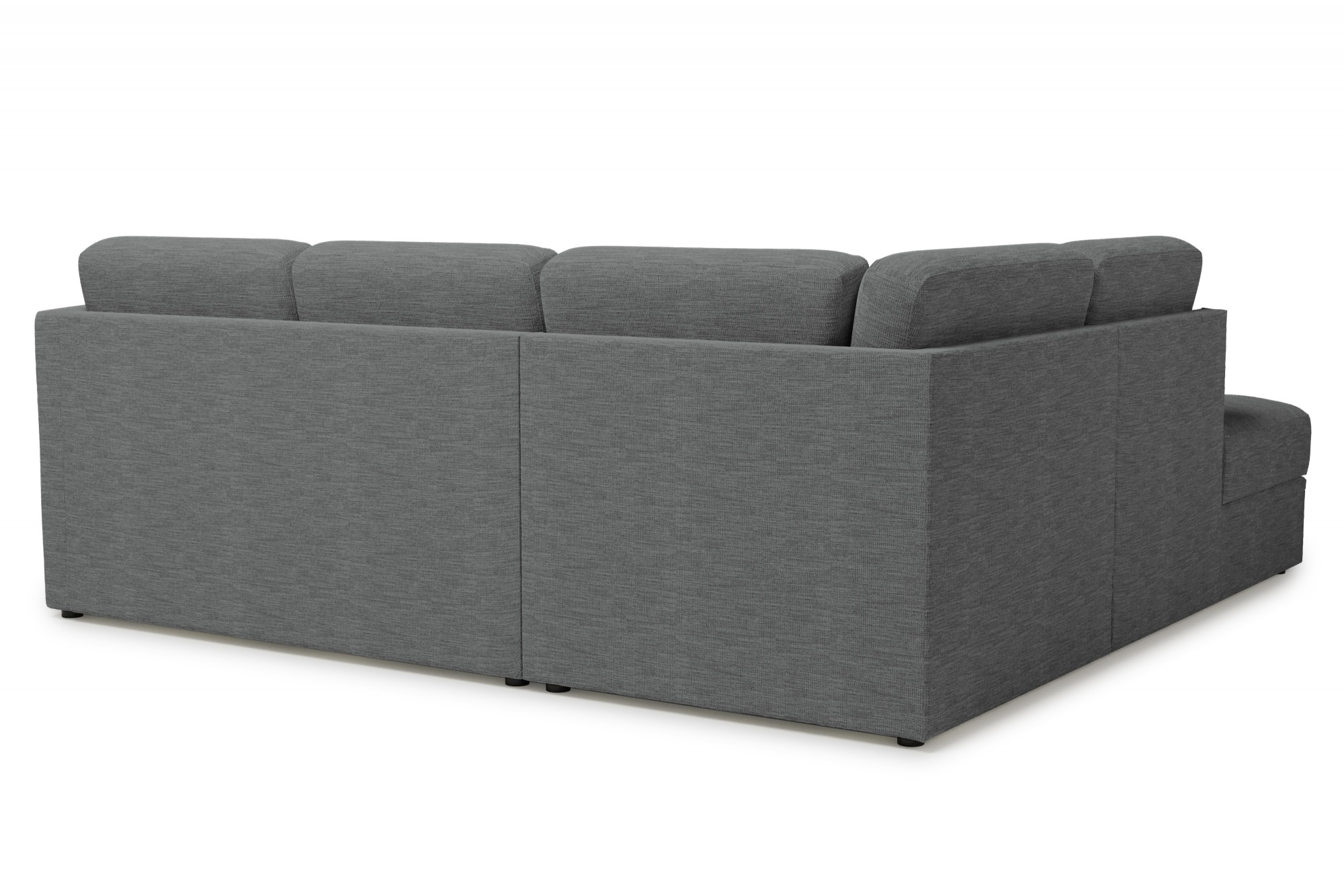 Home affaire Ecksofa »Lavars, L-Form, Schlafsofa«, mit Bettfunktion und Stauraum, in zwei verschiedenen Bezugsqualitäten