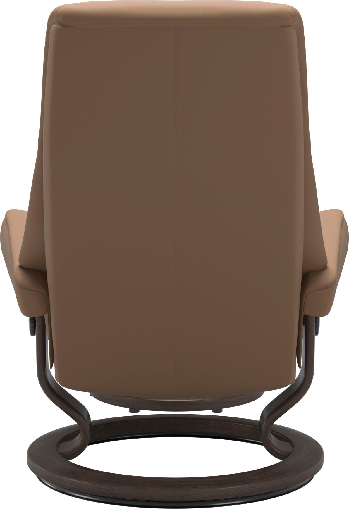 Stressless® Relaxsessel »View«, (Set, Relaxsessel mit Hocker), mit Classic Base, Größe S,Gestell Wenge
