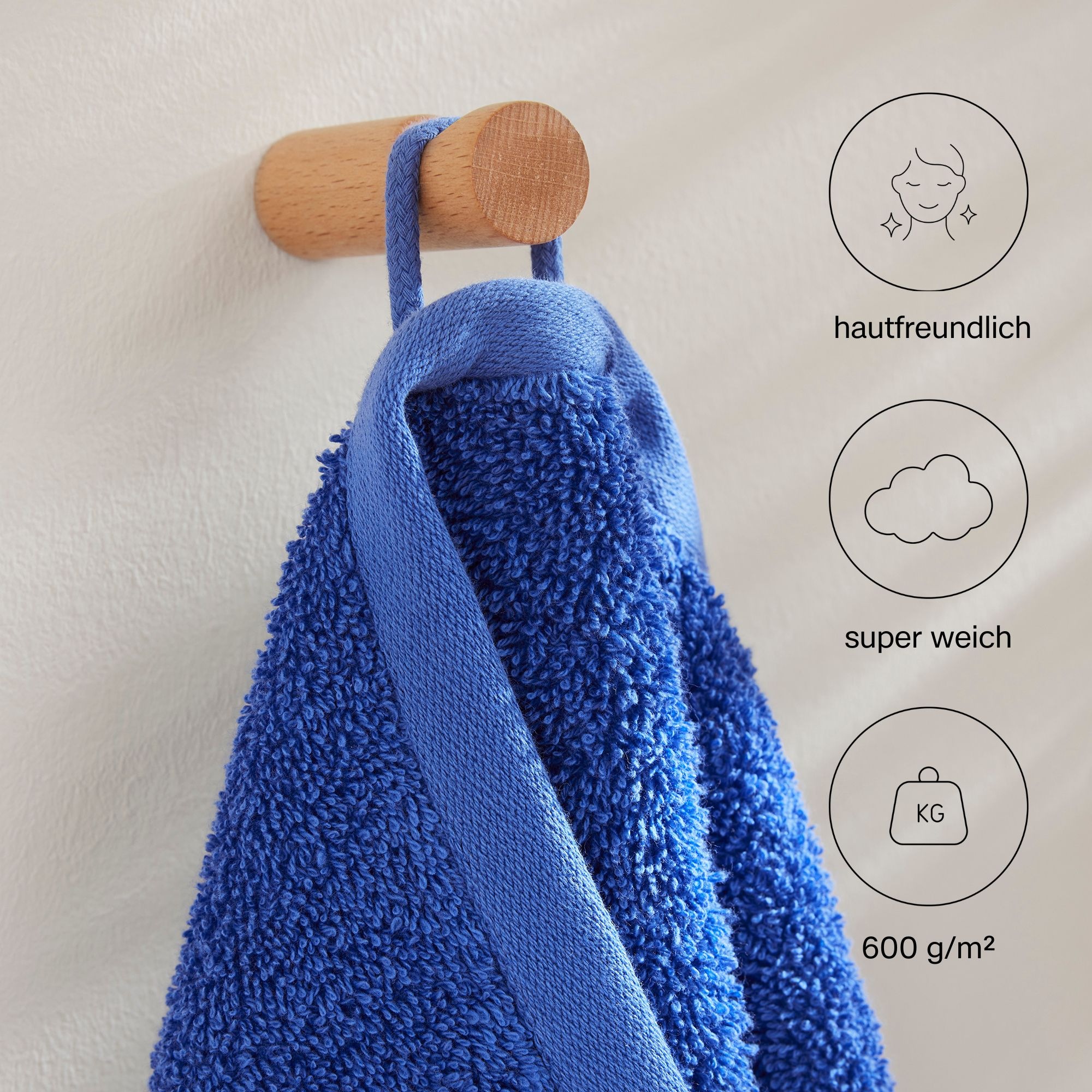 s.Oliver Handtuch Set »s.Oliver, Premium Qualität, 600 gr/m²« Set 8 Stk. Walkfrottier 2 Gästetücher 30x50, 4 Handtücher 50x100, 2 Duschtücher 70x140