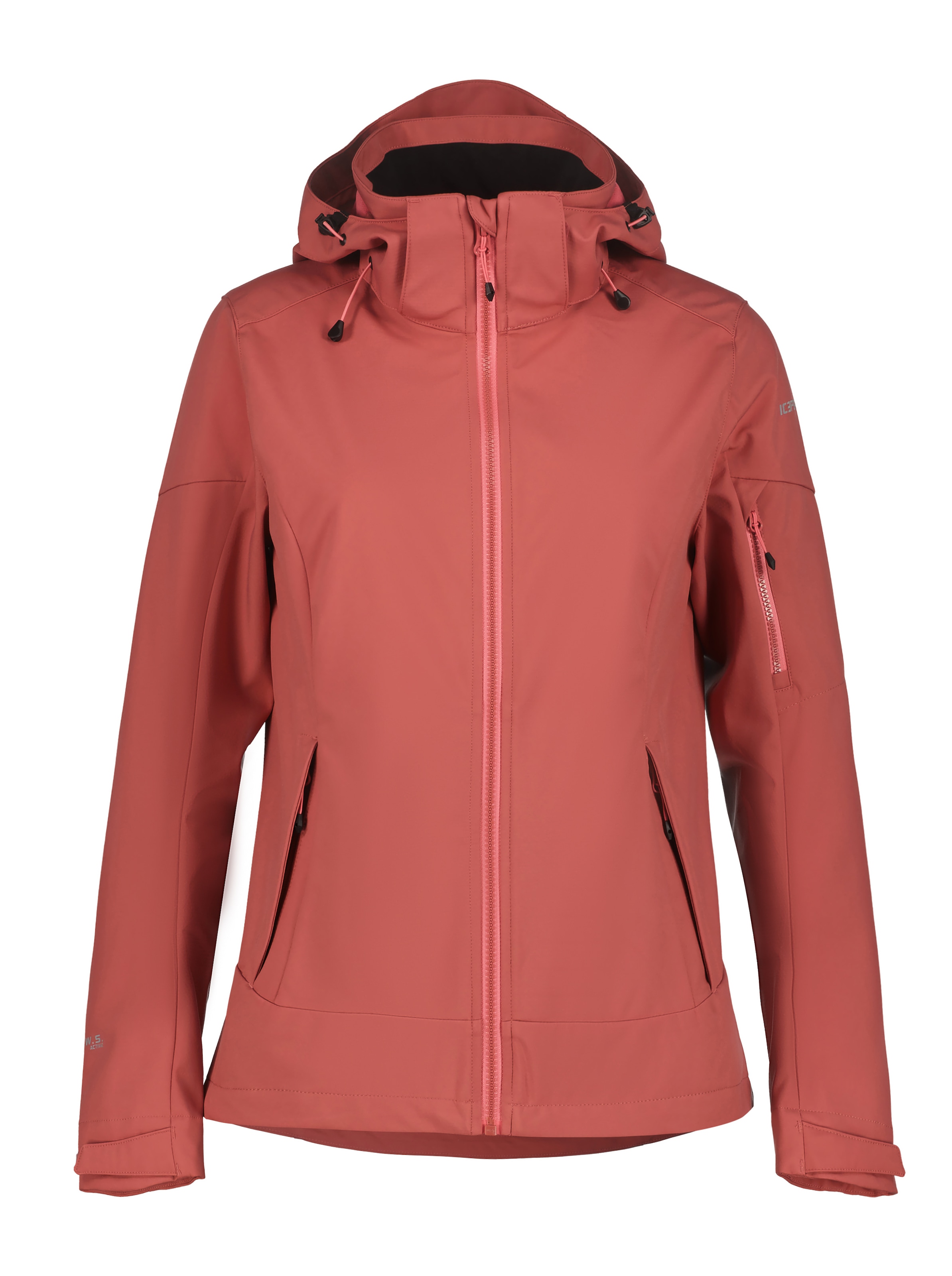 Icepeak Softshelljacke »BATHGATE« sportlicher Stil, wasserabweisend, atmungsaktiv, Wassersäule 10000