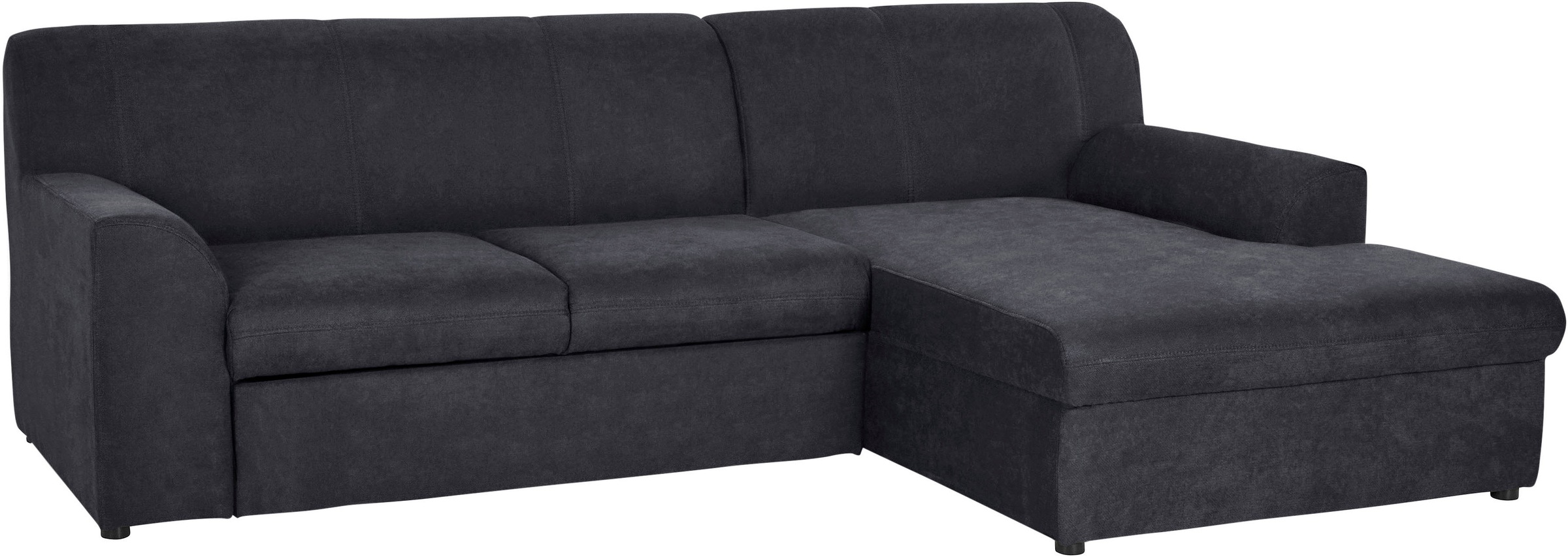 DOMO collection Ecksofa »Topper, elegant und zeitlos, kompaktes Stellmaß 24 günstig online kaufen