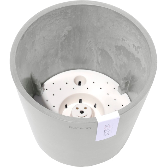 ECOPOTS Blumentopf »AMSTERDAM White Grey«, BxTxH: 20x20x17,5 cm, mit  Wasserreservoir online bestellen