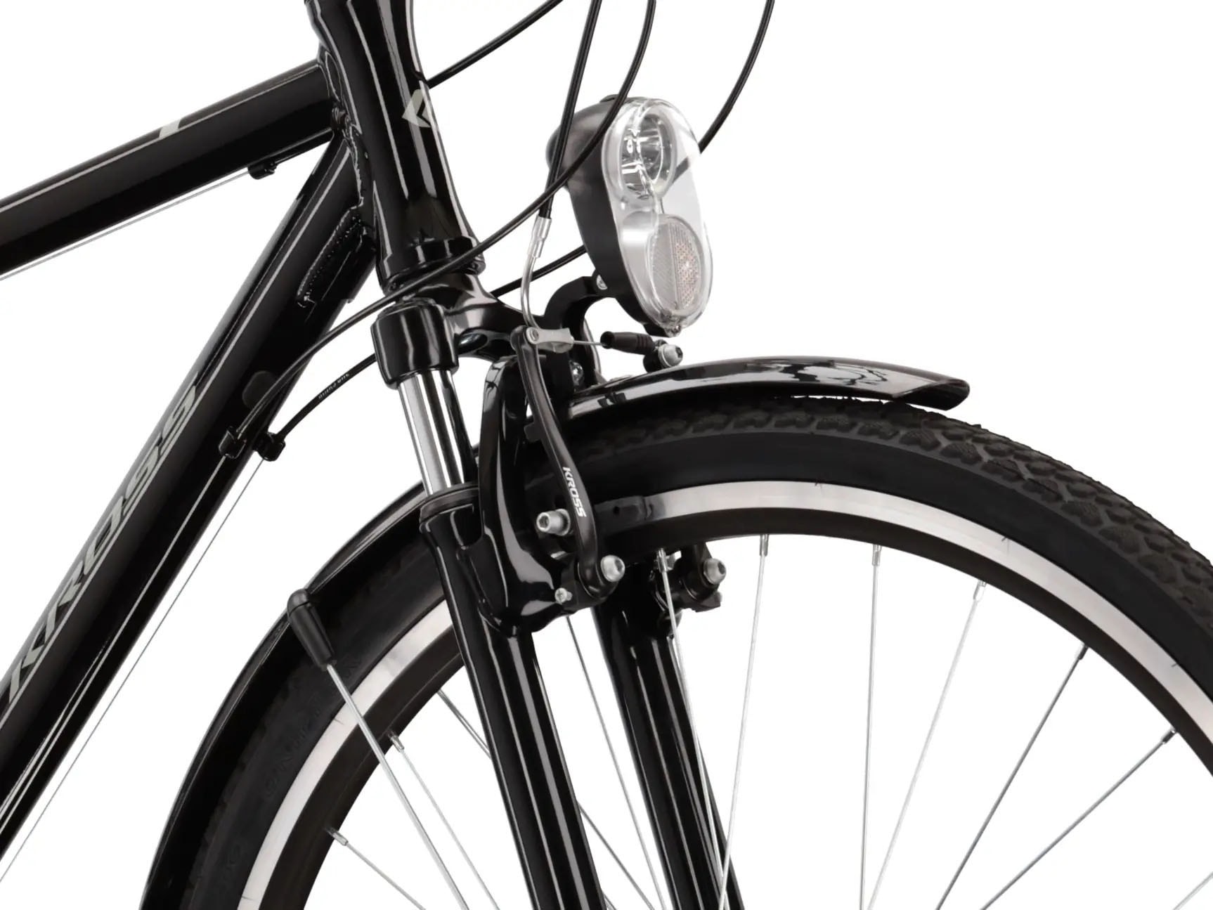 Kross Trekkingrad »Herren-Trekkingrad 28" Trans 1.0 Schwarz 21 Gänge« 21 Gang Shimano SUNRACE RDM41 Schaltwerk Kettenschaltung