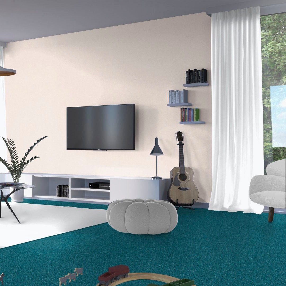 Vorwerk Teppichboden »Passion 1006 (Riva), Velours - gemustert, Made in Germany«, rechteckig, 6,7 mm Höhe, Wohnzimmer, Schlafzimmer, Kinderzimmer, Breite 400/500 cm