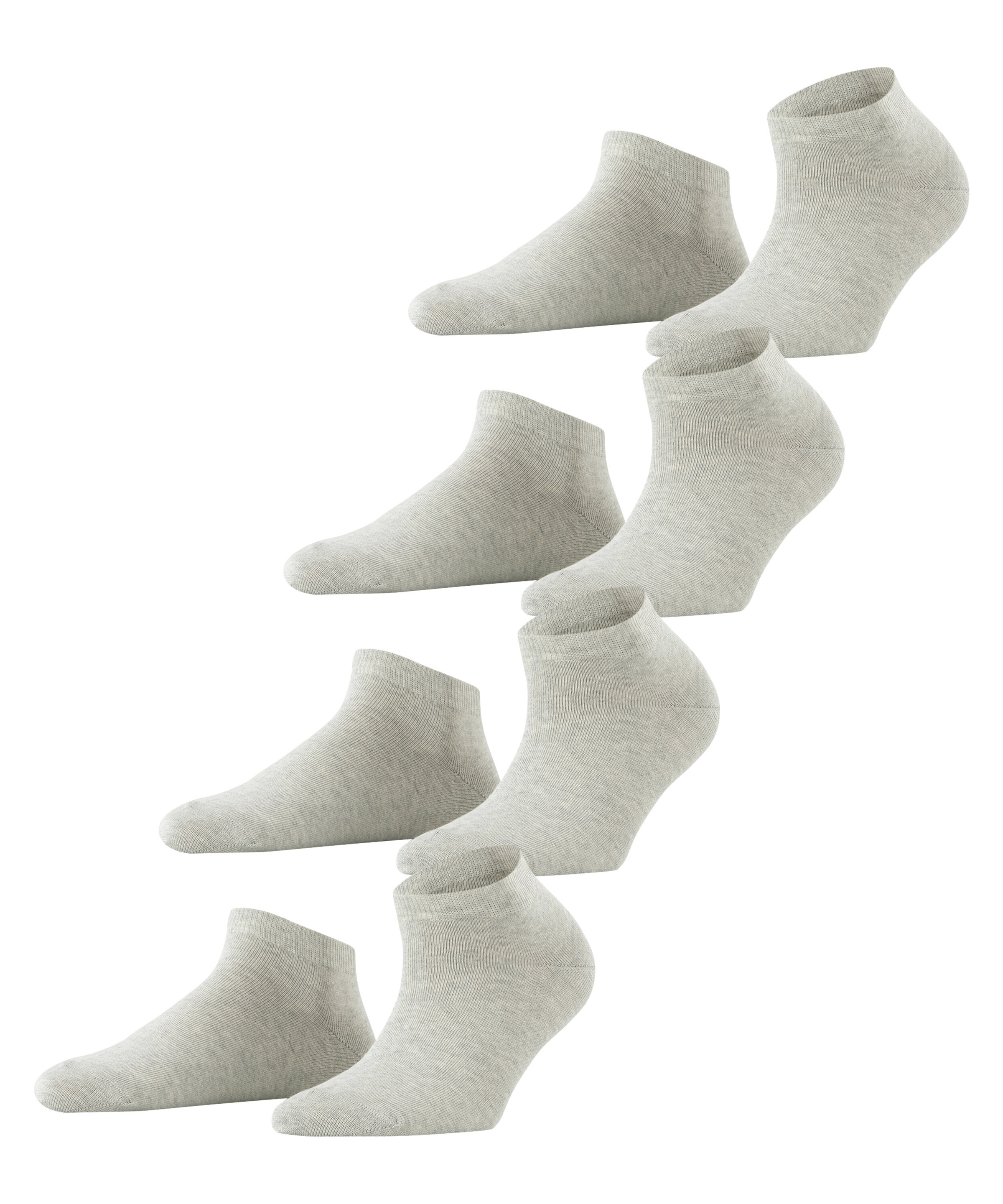 Esprit Sneakersocken »Solid« Einheitsgröße 36-41, geripptes Bündchen, unifarben, Basic Vorteilspack