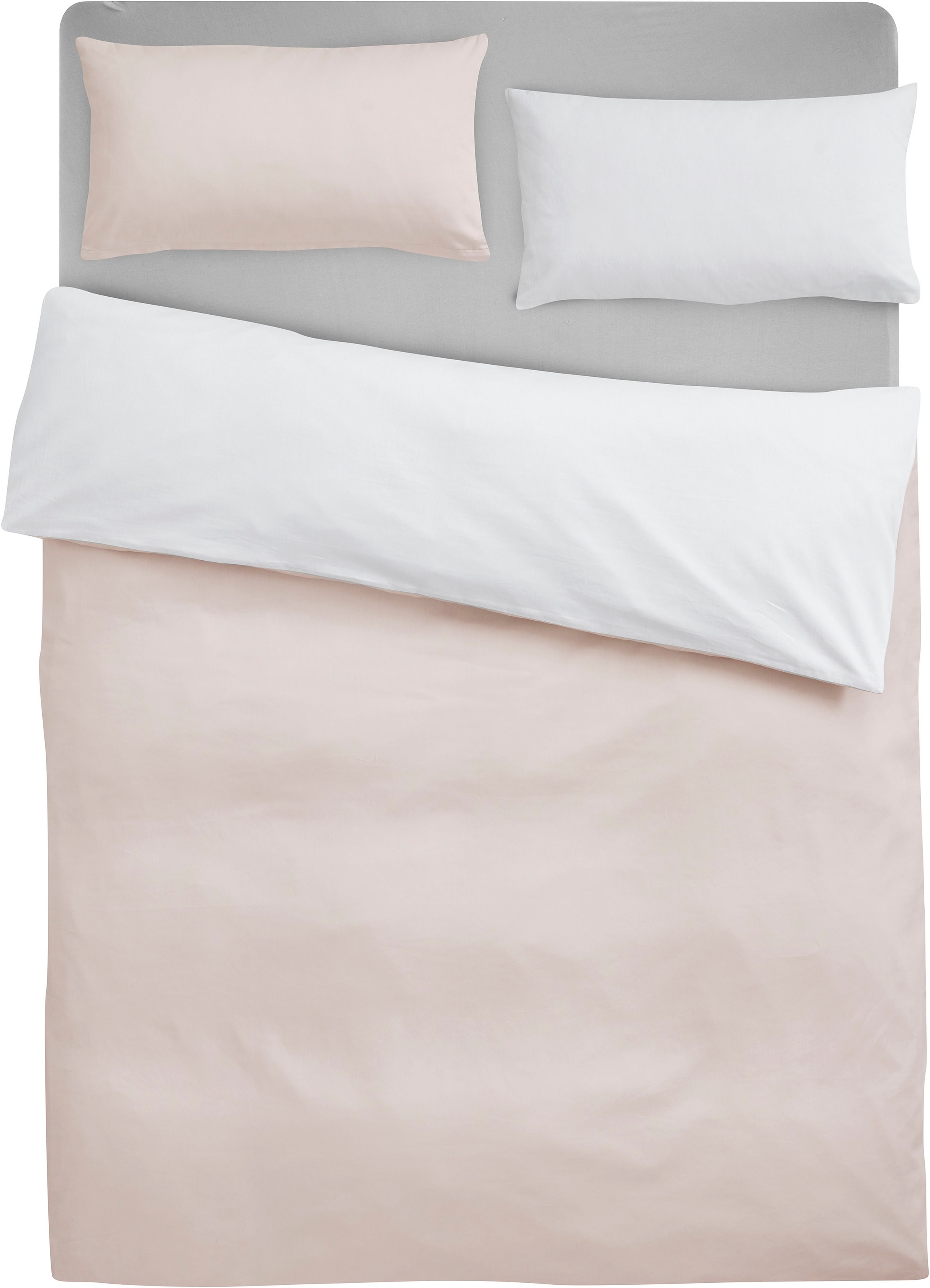 OTTO home Bettwäsche »Mila2«, Mako-Satin aus 100% Baumwolle, Größe ab 135x2 günstig online kaufen