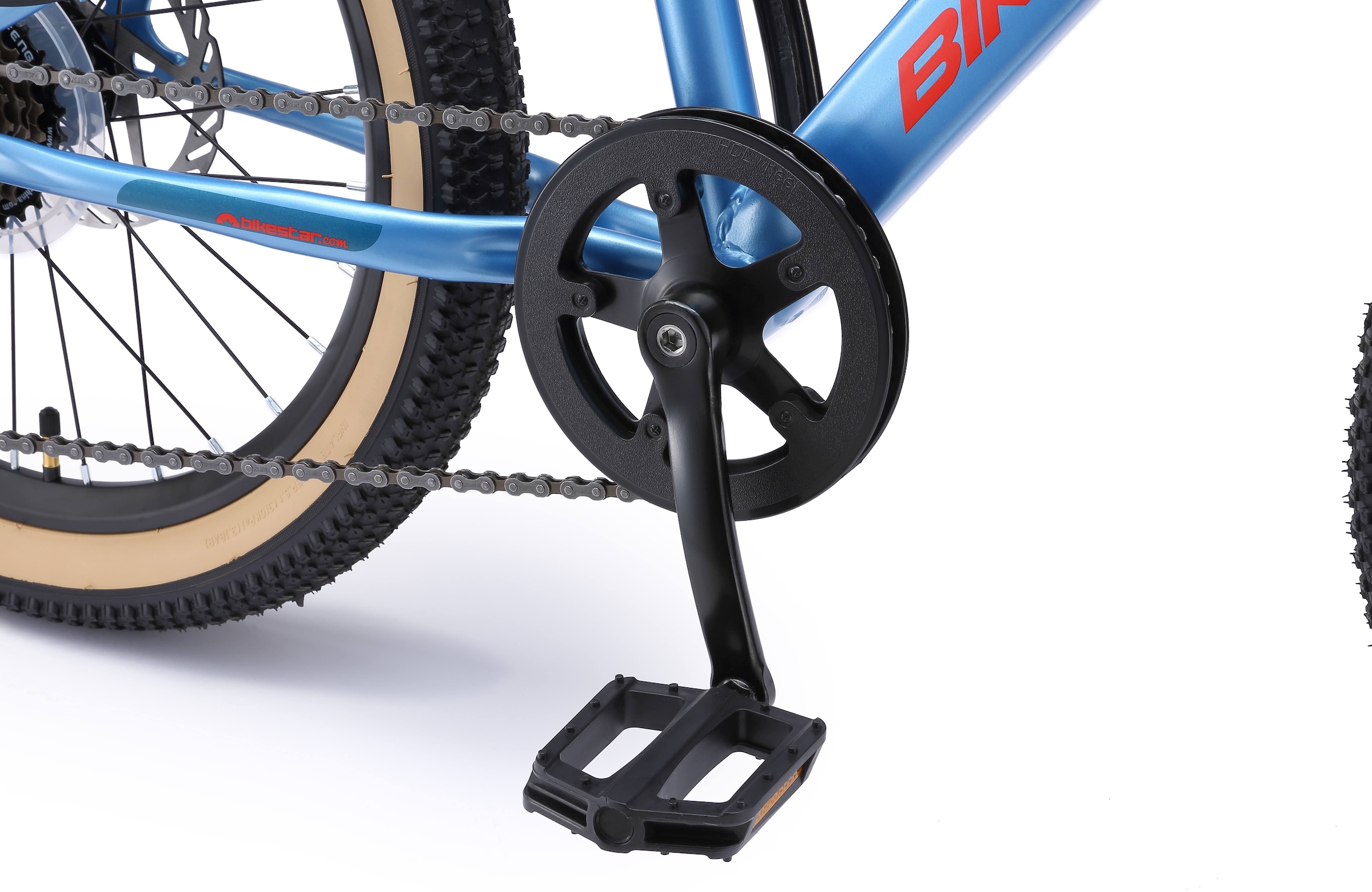 Bikestar Jugendfahrrad, 7 Gang, Shimano, RD-TY21 Schaltwerk, Kettenschaltung