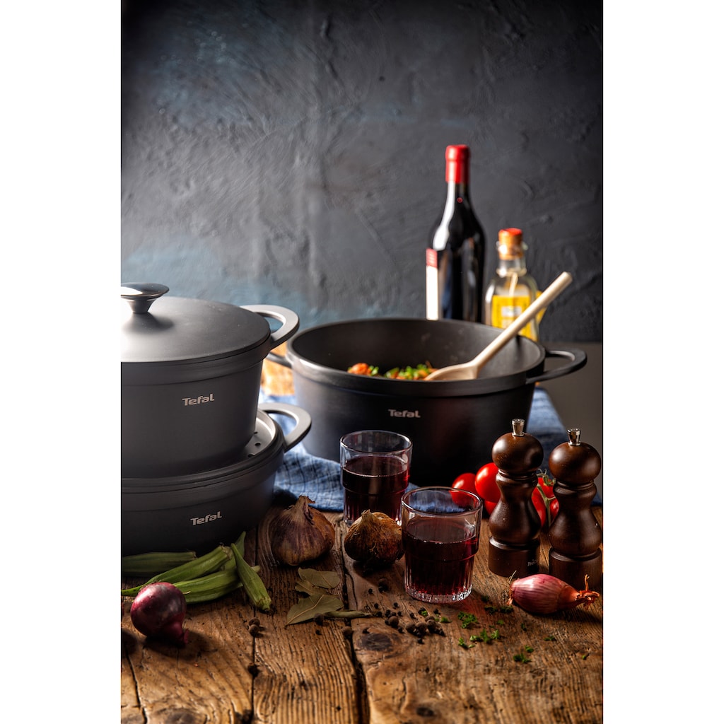 Tefal Schmortopf »Trattoria«, Aluminiumguss, (1 tlg.)