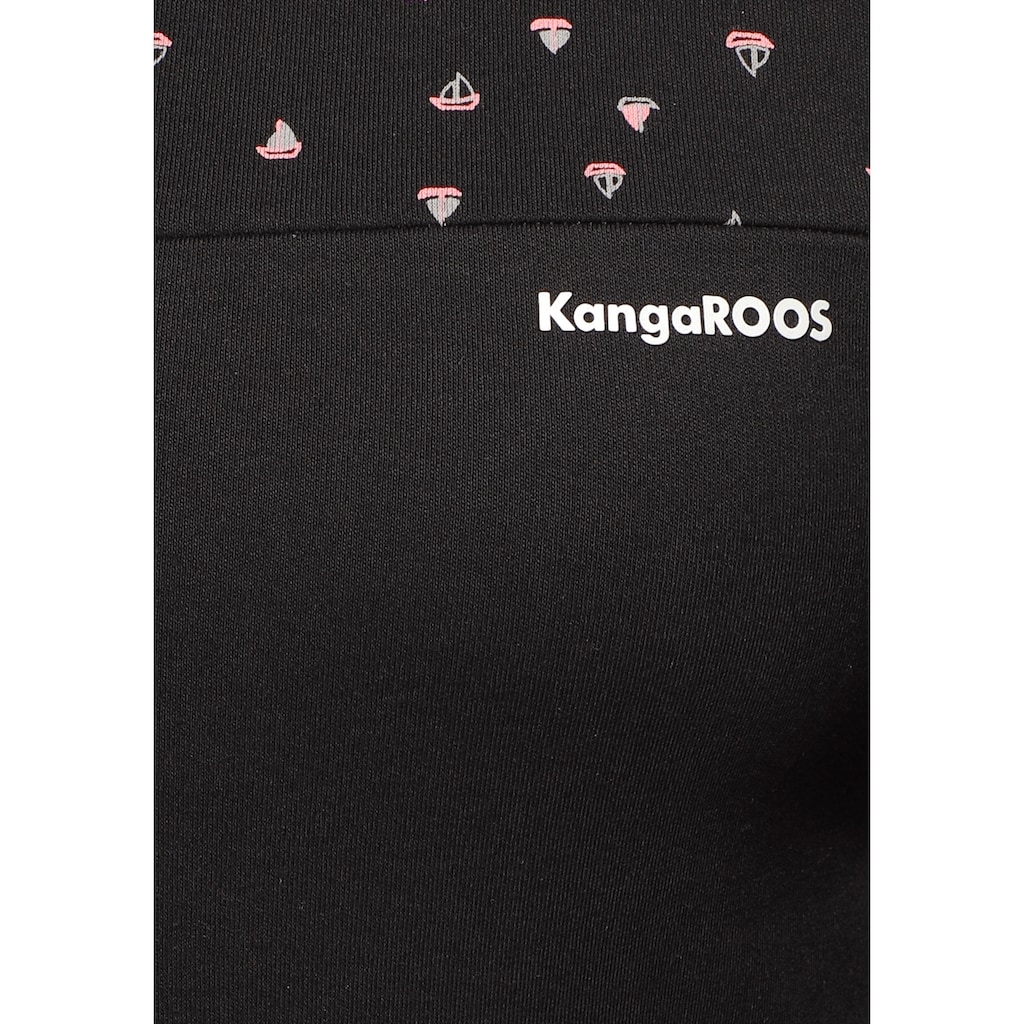 KangaROOS Hoodie, mit lässiger Kapuze