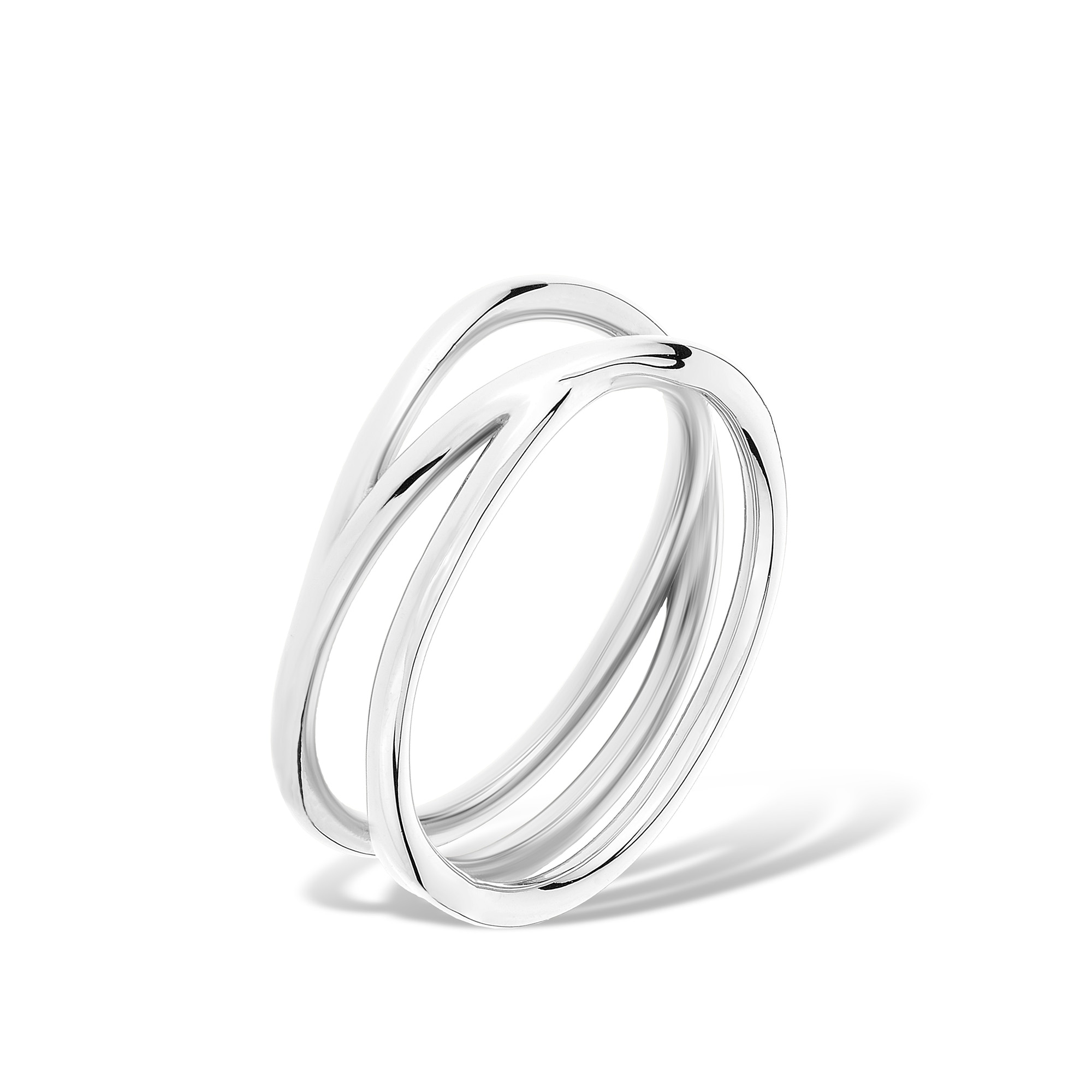 Liebeskind Berlin Fingerring »Schmuck Geschenk Edelstahl Ring The Melting Organic«