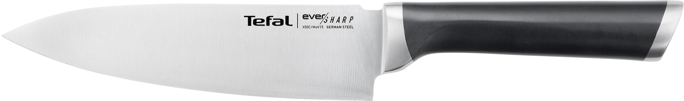 Tefal Kochmesser »K25690 Ever Sharp« inkl. Messerschärfer, Edelstahl, exklu günstig online kaufen