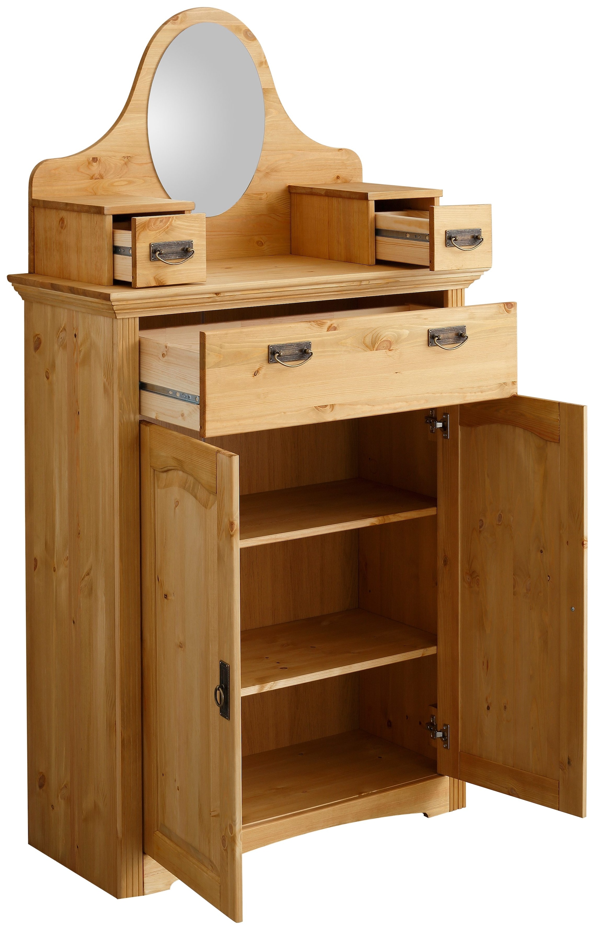 Home affaire Kombikommode »Konrad«, Breite 94 cm, aus massiver, FSC®-zertifizierter Kiefer