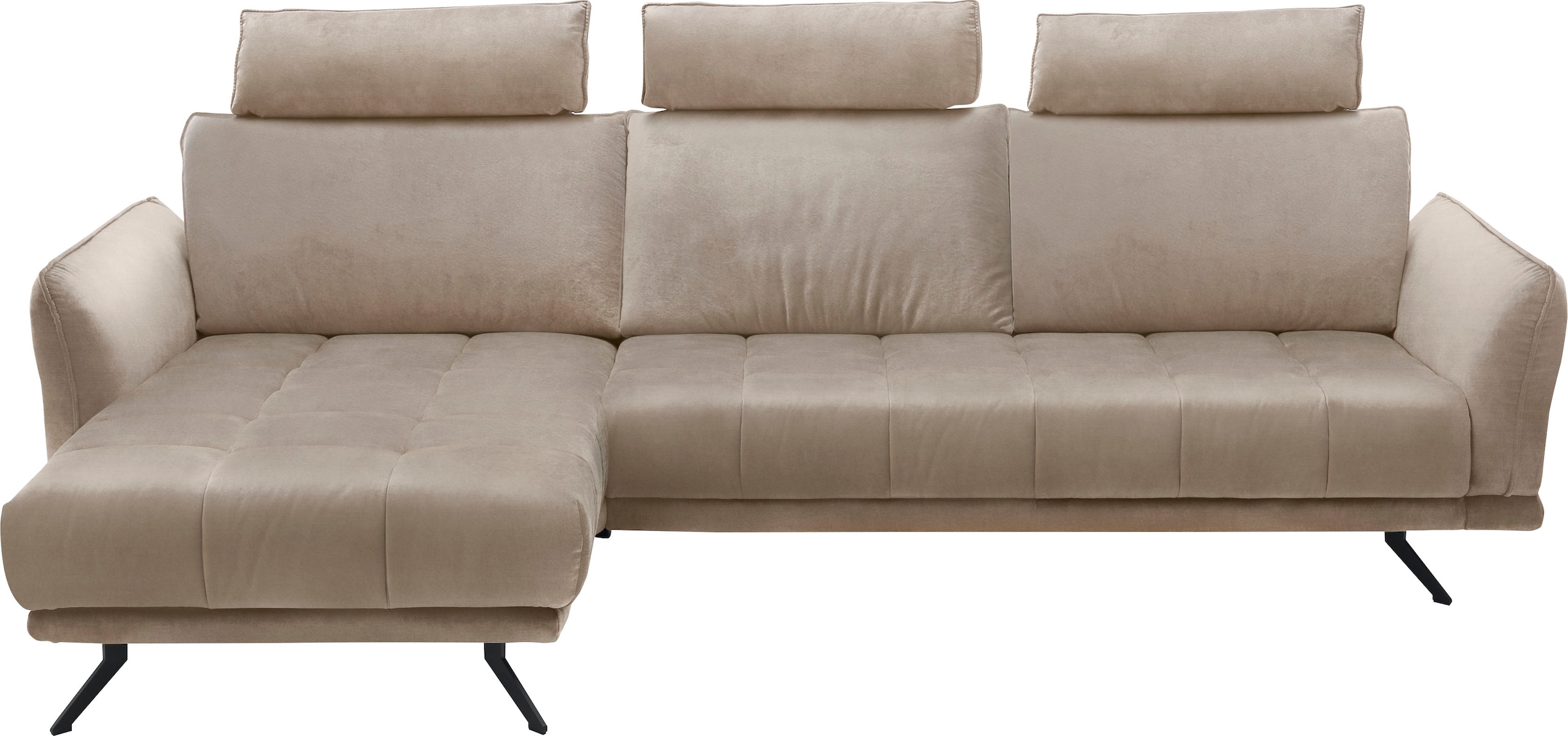 Die PlanBar Ecksofa "MP-IN20041 L-Form" optional Sitztiefenverstellung und günstig online kaufen