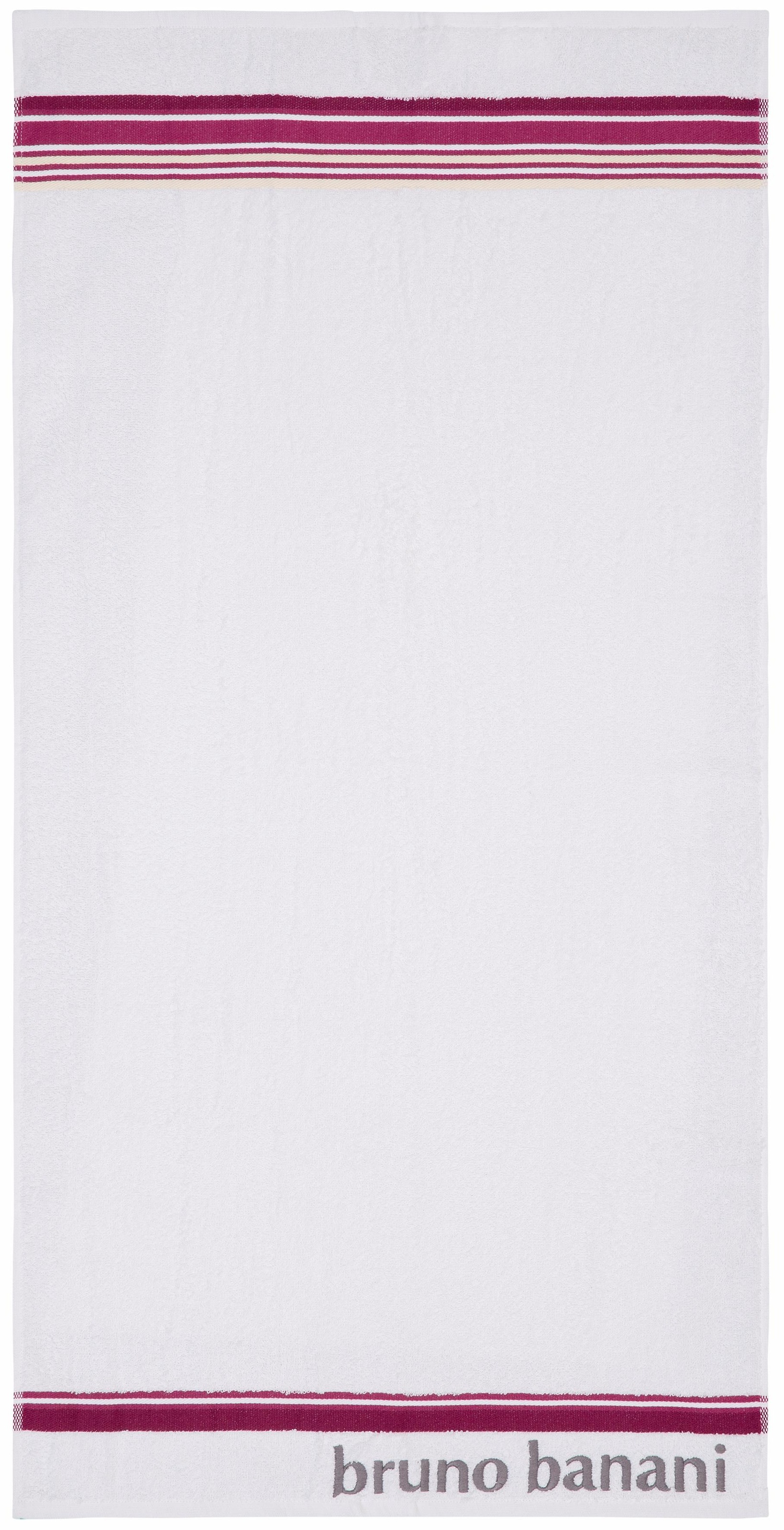 Bruno Banani Handtuch Set »Maja«, (Set, 7 St., 1 Duschtuch 70 x 140 cm-2 Ha günstig online kaufen