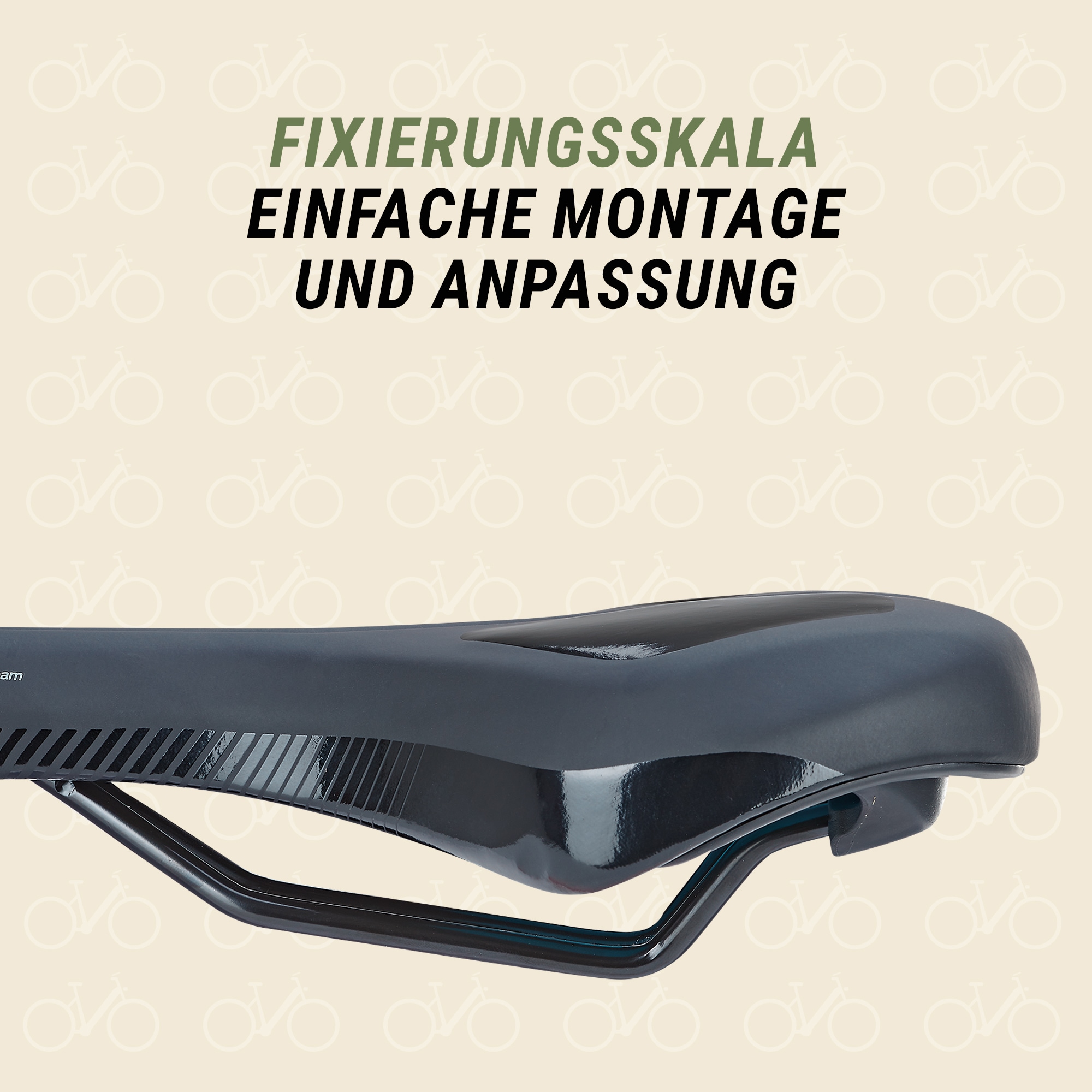 Prophete Fahrradsattel »Trekkinsattel«