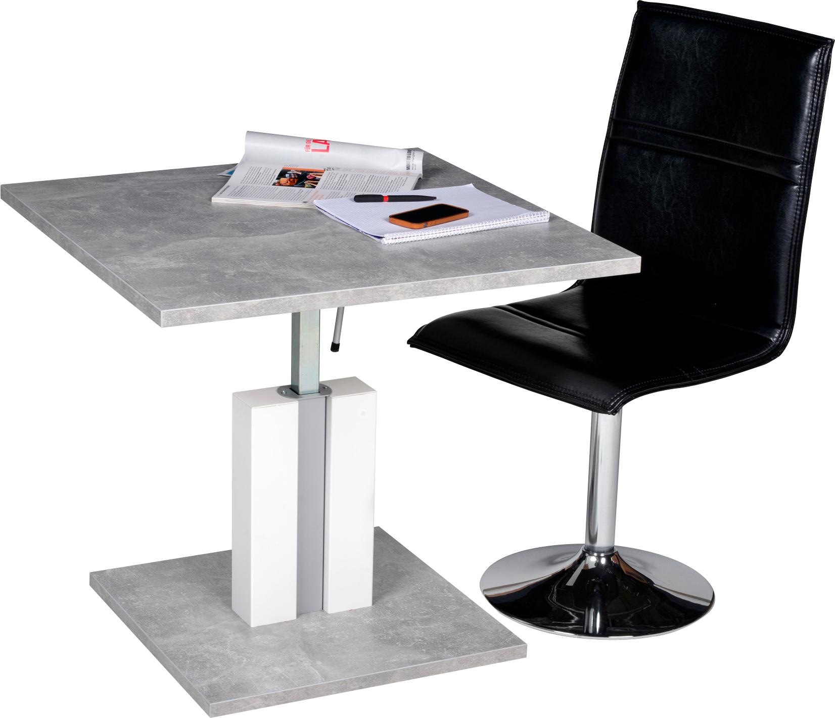 PRO Line Couchtisch, mit Funktion, höhenverstellbar mit Lift, Bodenplatte, quadratisch kaufen