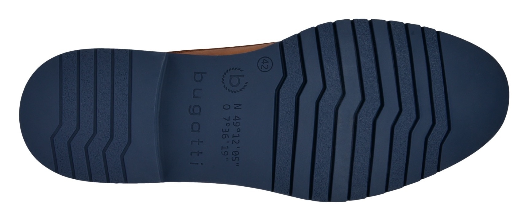 bugatti Schnürschuh, Festtagsschuh, Anzugschuh, Business Schnürer mit griffiger Profilsohle