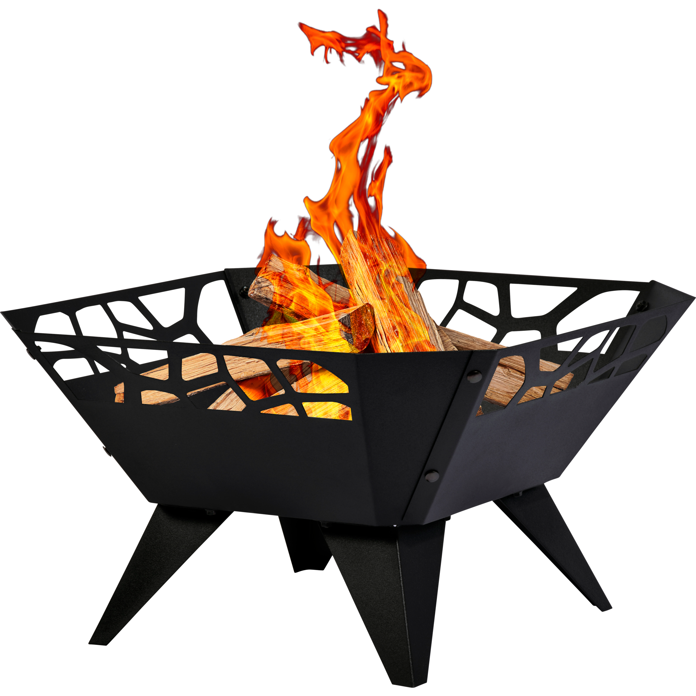 dobar Feuerschale »Design« BxLxH: 51,5x51,5x30 cm