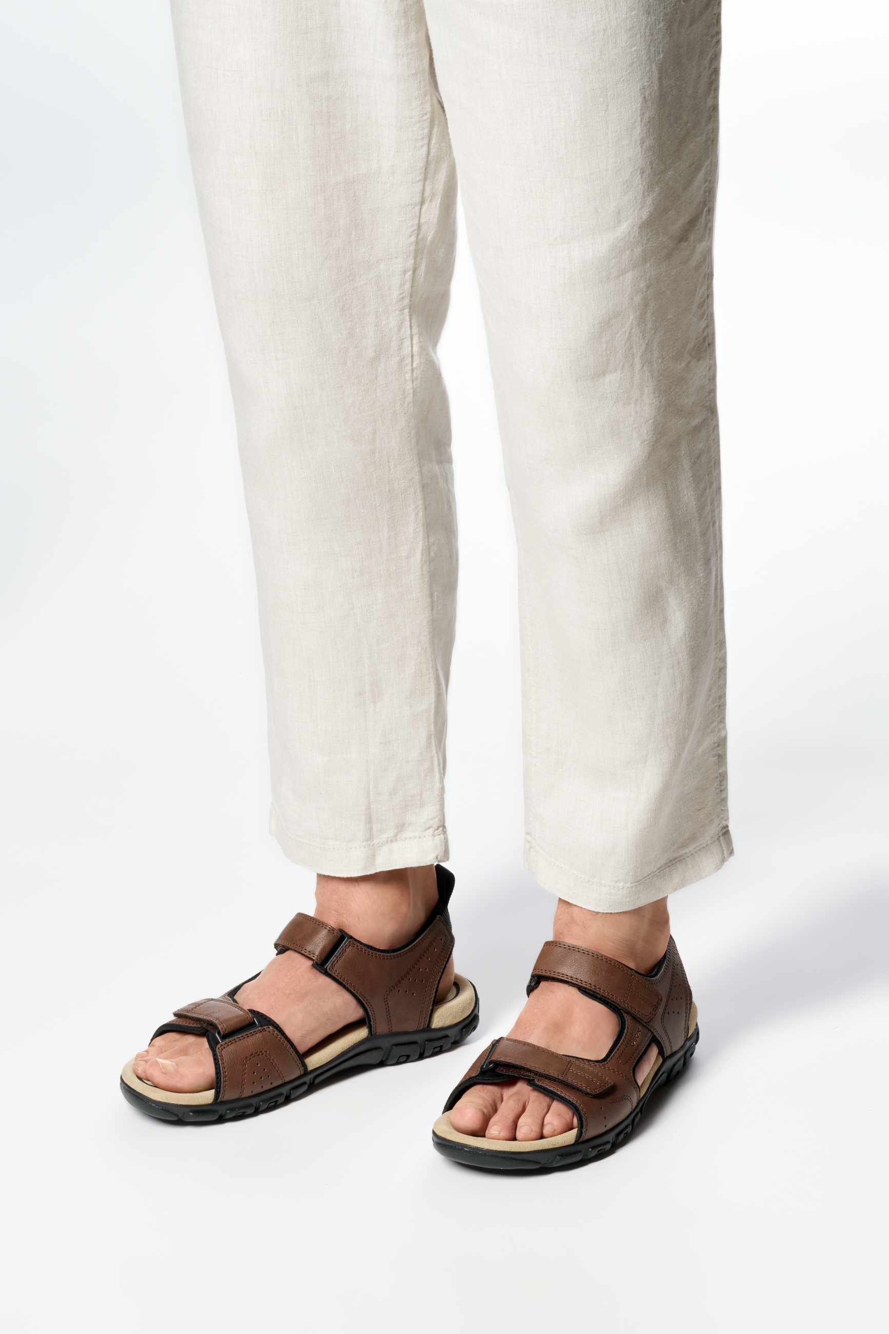 Geox Sandale  Sommerschuh, Klettschuh, Sandale mit atmungsaktiver Spezial Membrane