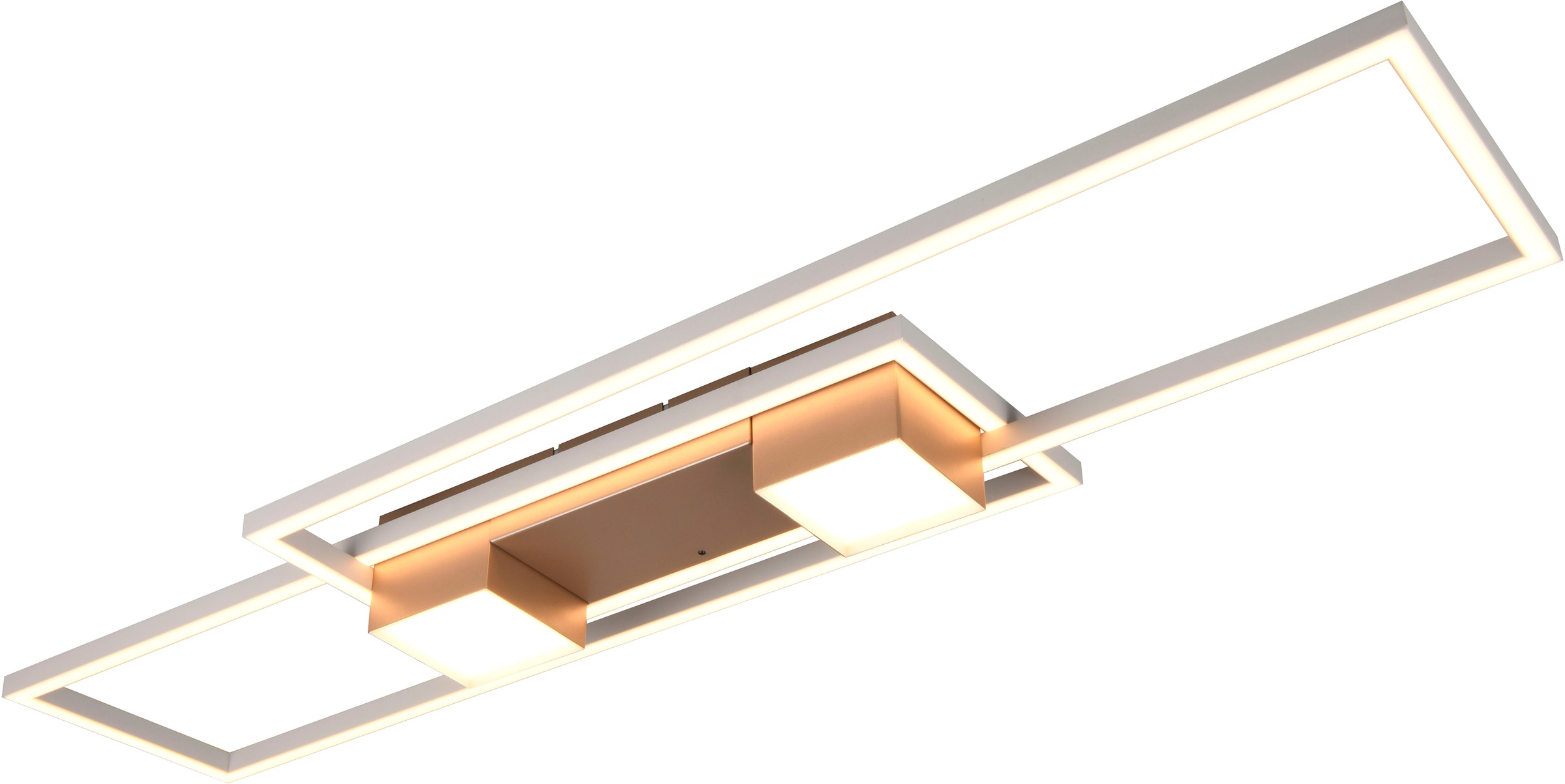 TRIO Leuchten LED Deckenleuchte »ALBANY LED Deckenlampe 37W 4300 Lumen warm günstig online kaufen