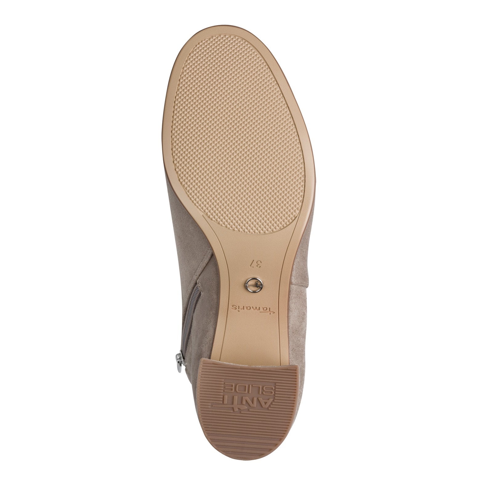 Tamaris Stiefelette, Blockabsatz, Basicstiefelette in veganer Verarbeitung, schmale Form