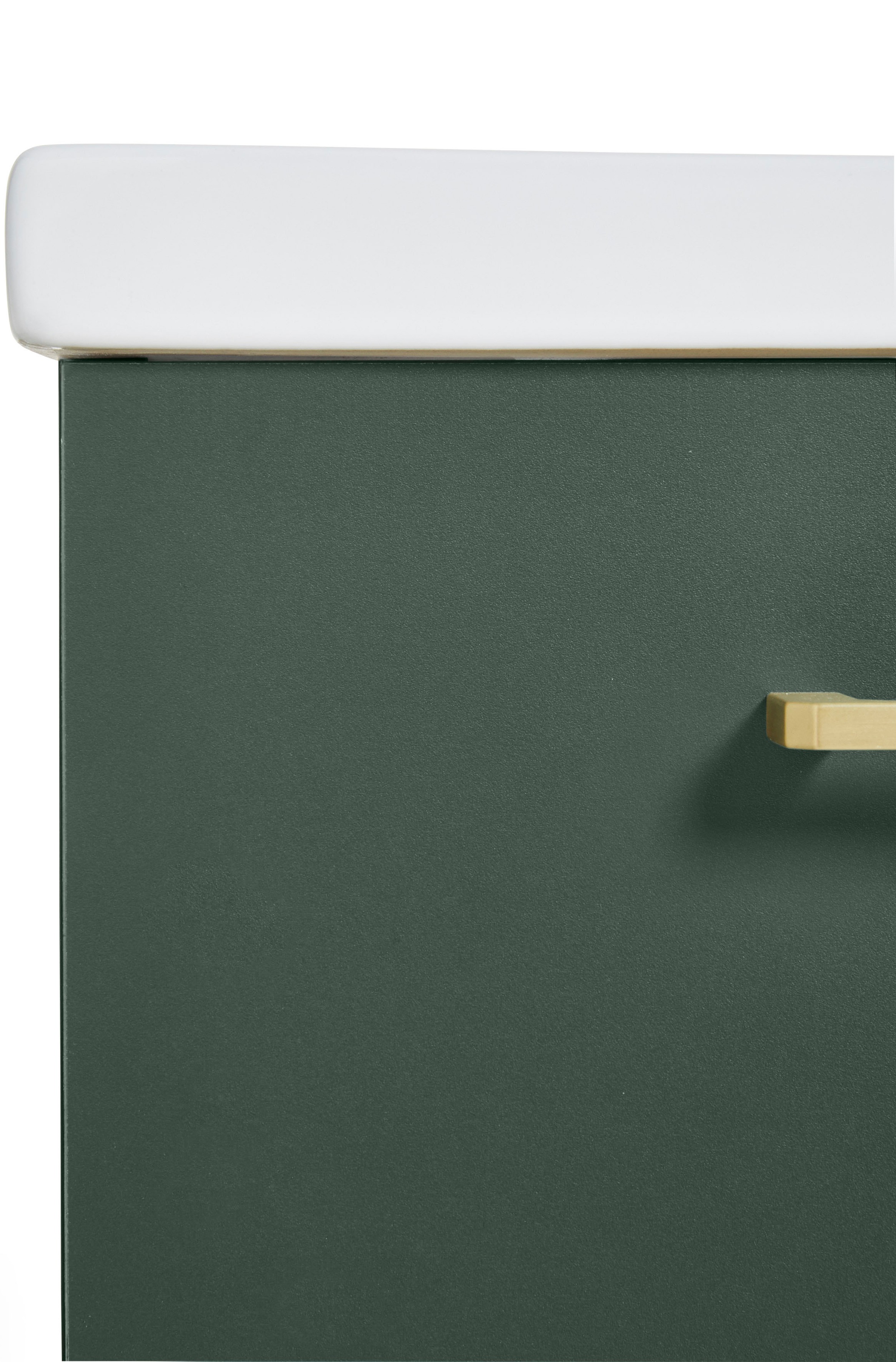 welltime Waschtisch »Kent Badezimmerschrank Hängeschrank Bad WC mit Waschbecken«, Waschplatz Badmöbel Breite 60 cm 2 Auszüge mit Softclose