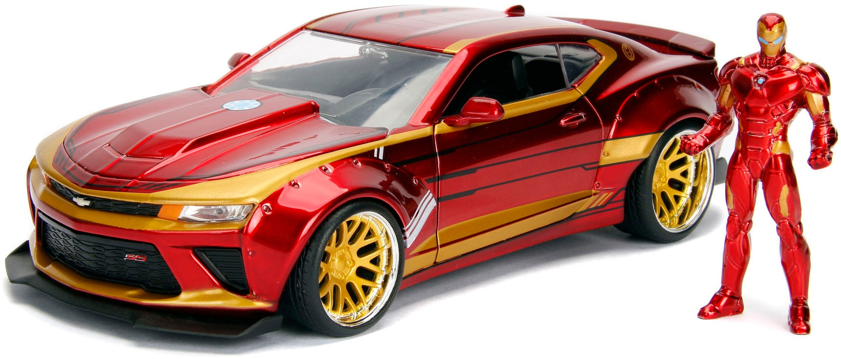 JADA Spielzeug-Auto »Marvel Ironman 2016 Chevy Camaro SS 1:24«