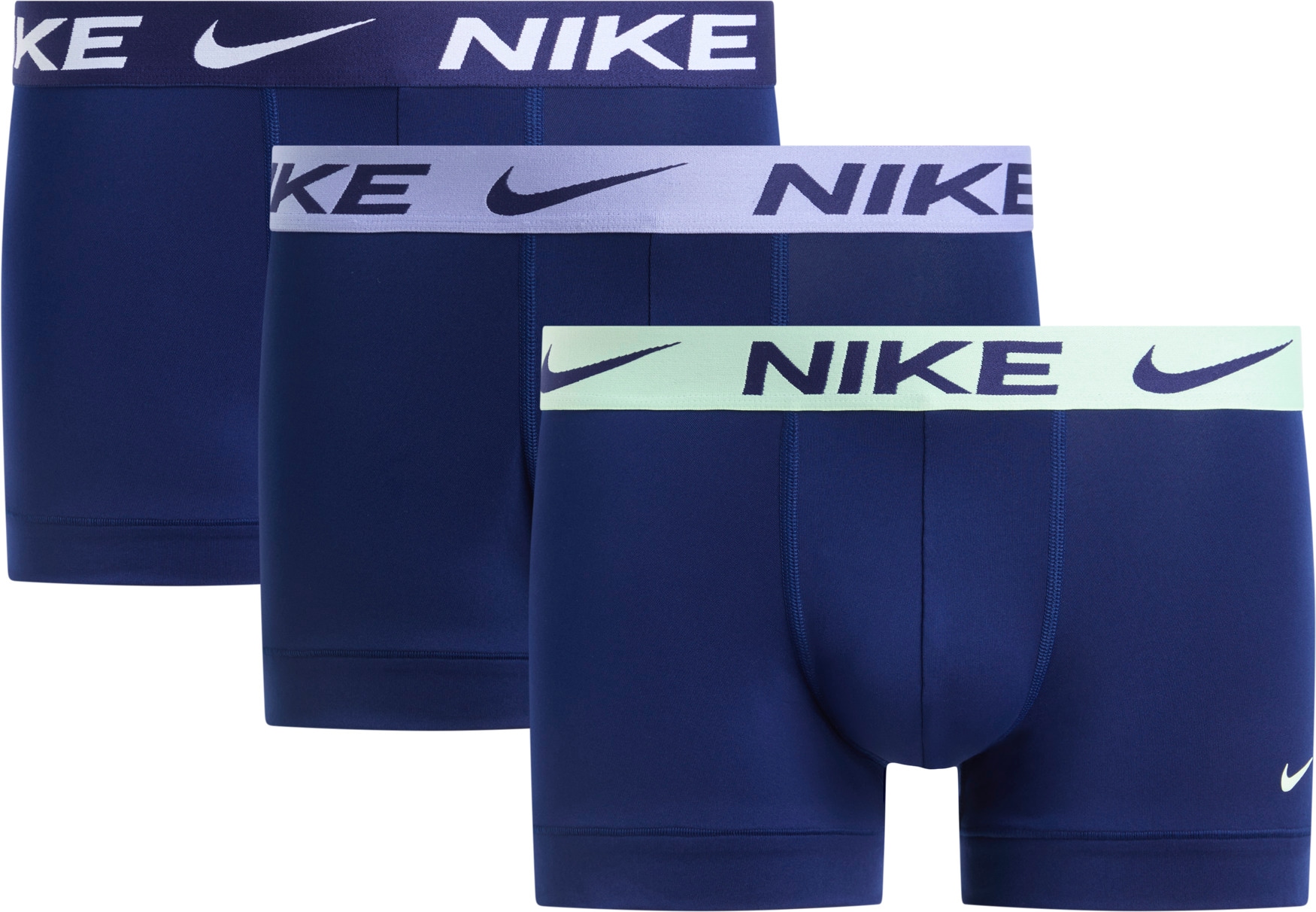 NIKE Underwear Trunk »TRUNK 3PK« Packung, 3er, 3 Stk. mit Logo-Elastikbund
