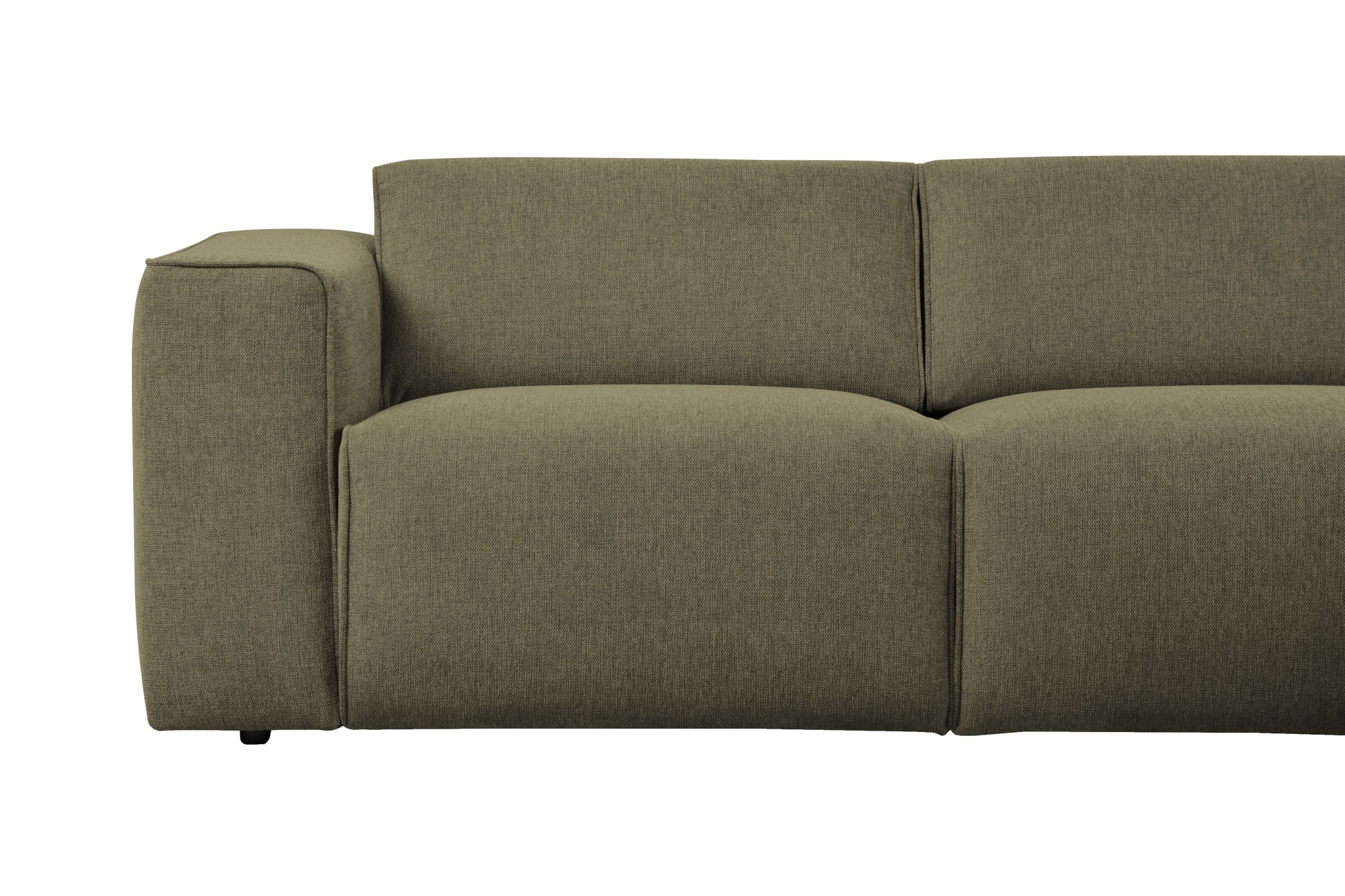 andas Ecksofa »Noord«, mit Kedernaht, in einem Soft-Touch Bezug