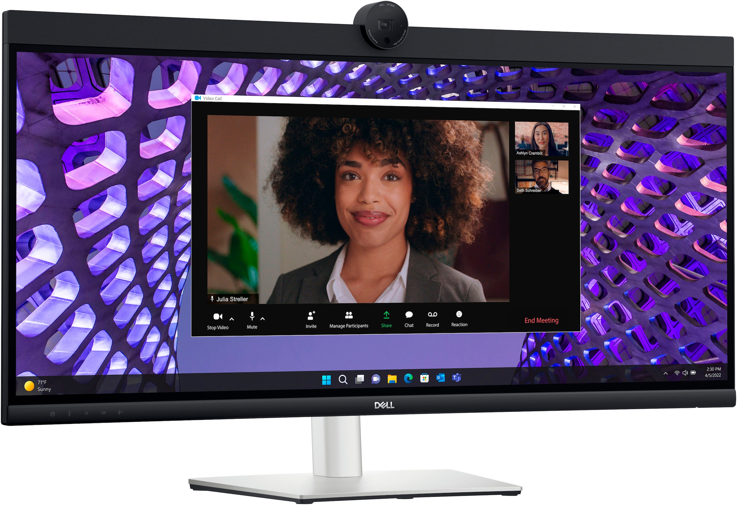 Dell LED-Monitor »P3424WEB«, 87 cm/34 Zoll, 3440 x 1440 px, WQHD, 8 ms Reaktionszeit, 60 Hz