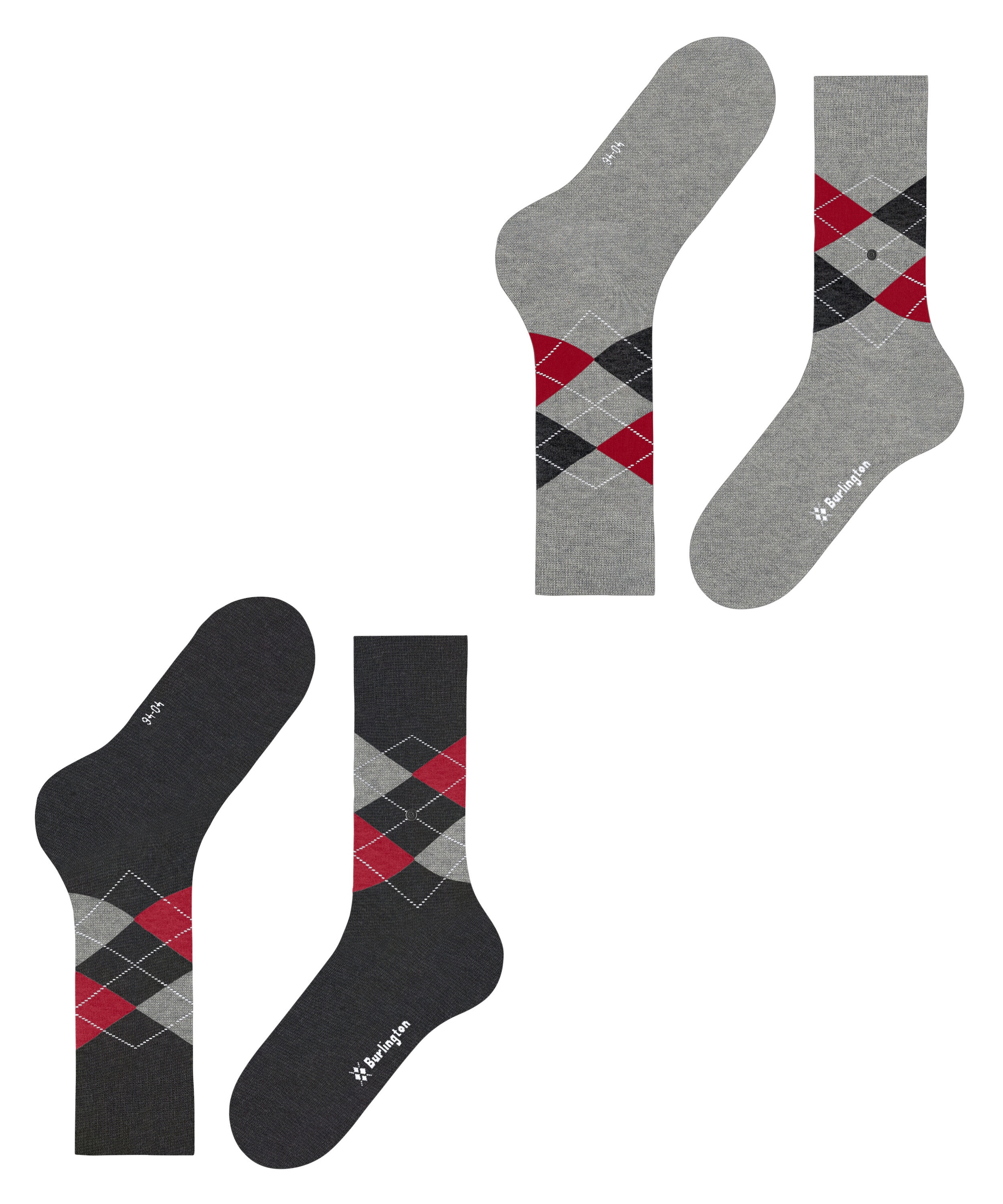 Burlington Socken »Everyday Argyle« 3er Pack,  atmungsaktiv