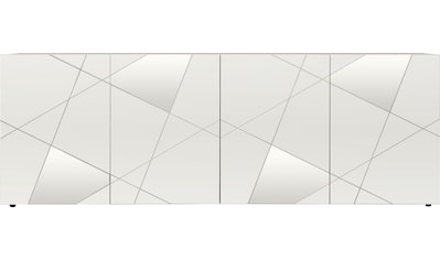 LC Sideboard »Vittoria Sideboard«, Breite 241 cm, Front mit Siebdruck und Spiegelfront kaufen