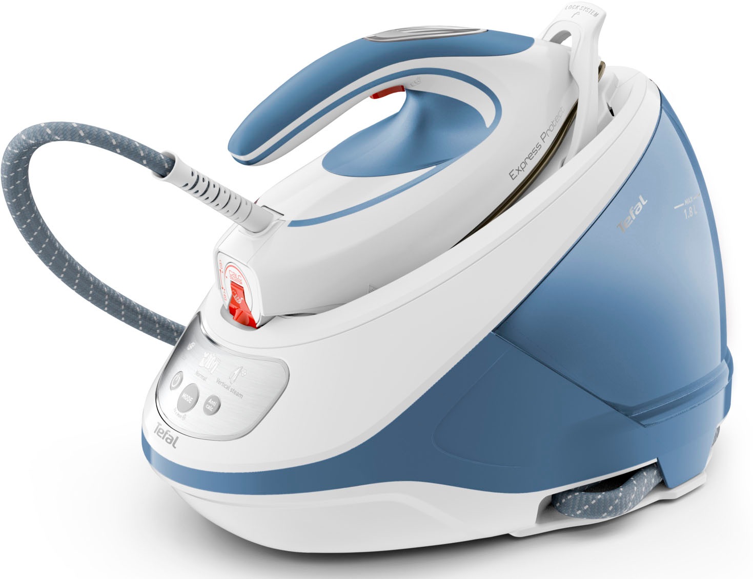 Tefal Dampfbügelstation »Express Protect«, 7,5 Bar, Dampfstoß: 520 g/Min., günstig online kaufen