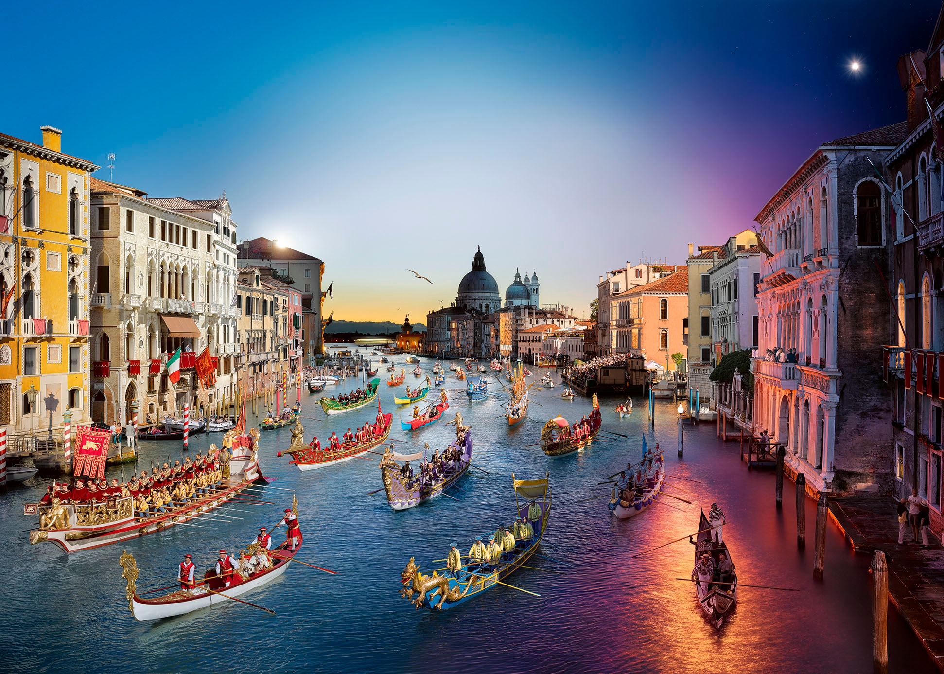 Ravensburger Puzzle »Venedig von Tag zu Nacht«, Made in Germany