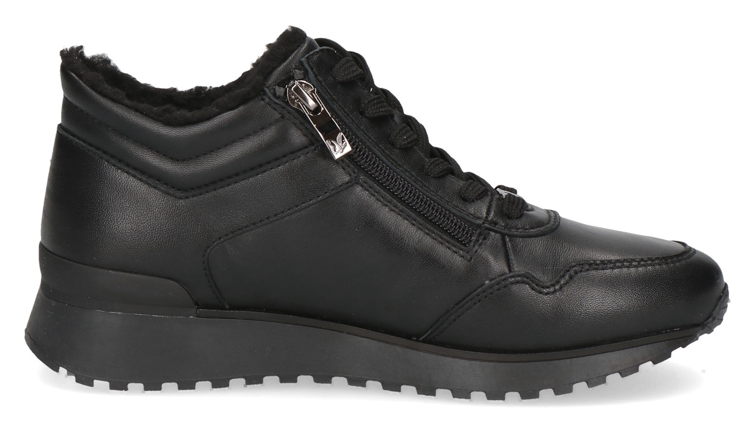 Caprice Keilsneaker, Winterboots, Schnürschuh, High-Top-Sneaker, in bequemer Weite