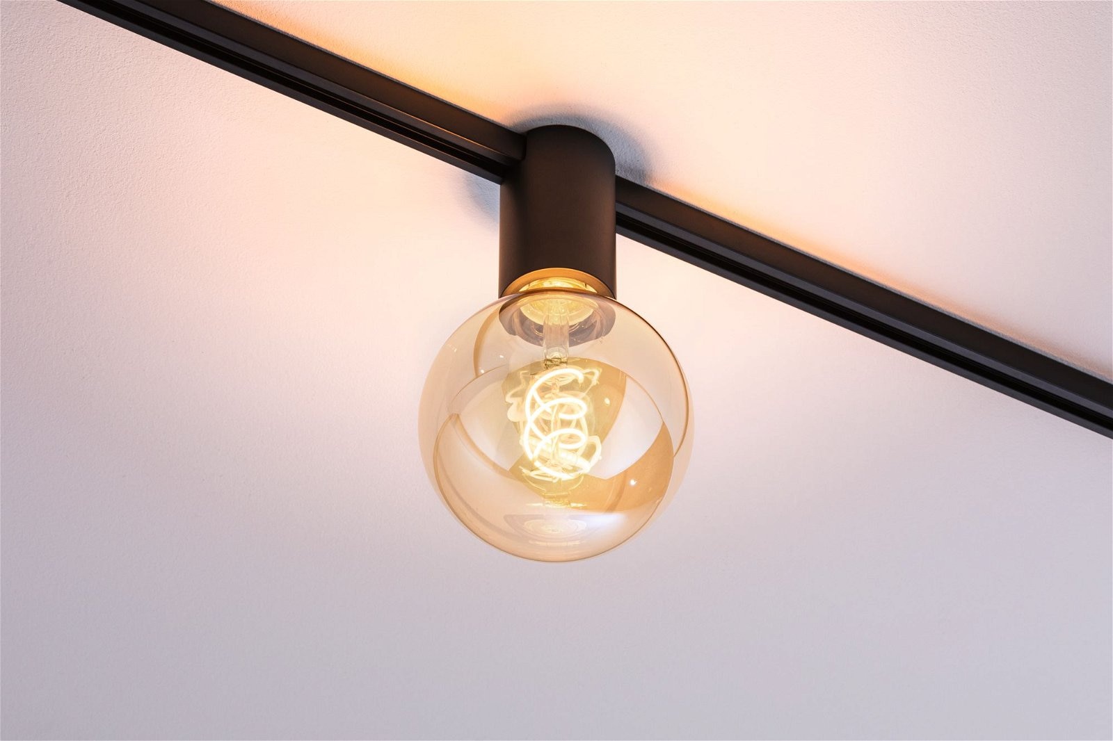Paulmann Schienensystem-Leuchten »URail Schienenspot Socket Einzelspot E27 max. 20W 230V«, dimmbar