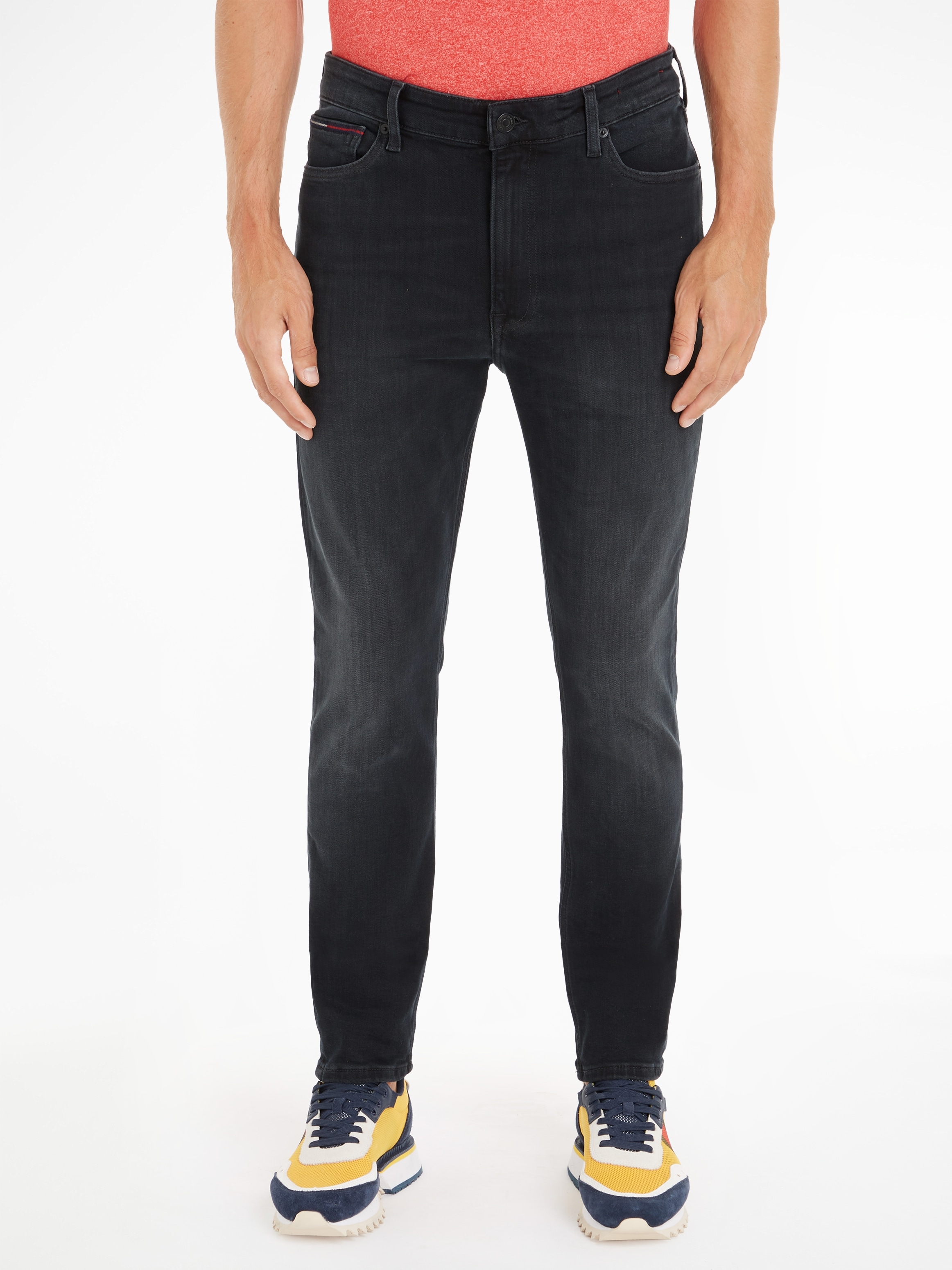 BG3384«, modischen in Waschungen »SIMON bei Jeans Skinny-fit-Jeans SKNY Tommy online