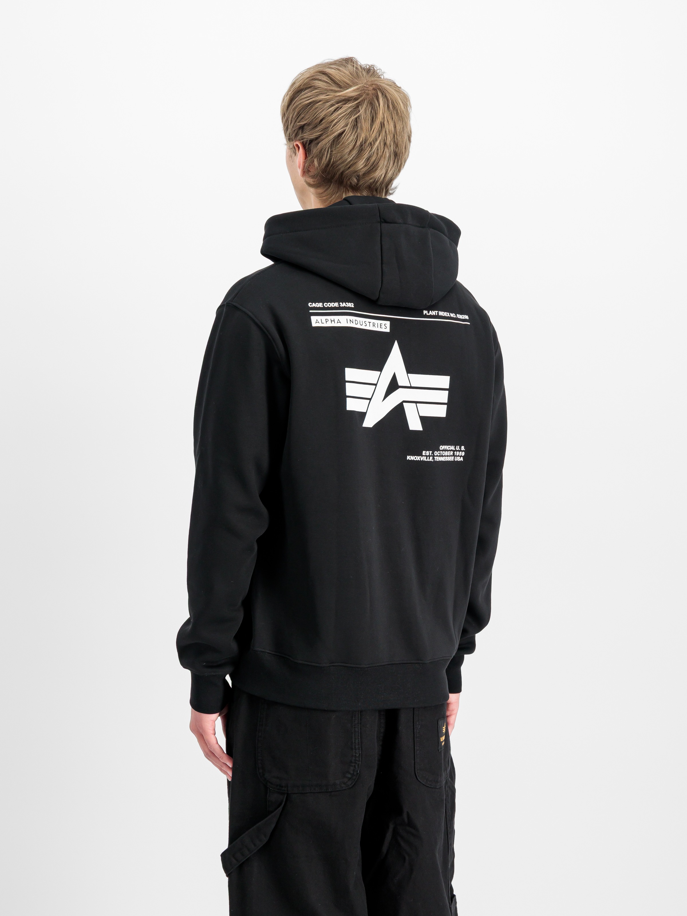 Alpha Industries Kapuzensweatshirt »Label Hoodie BP«