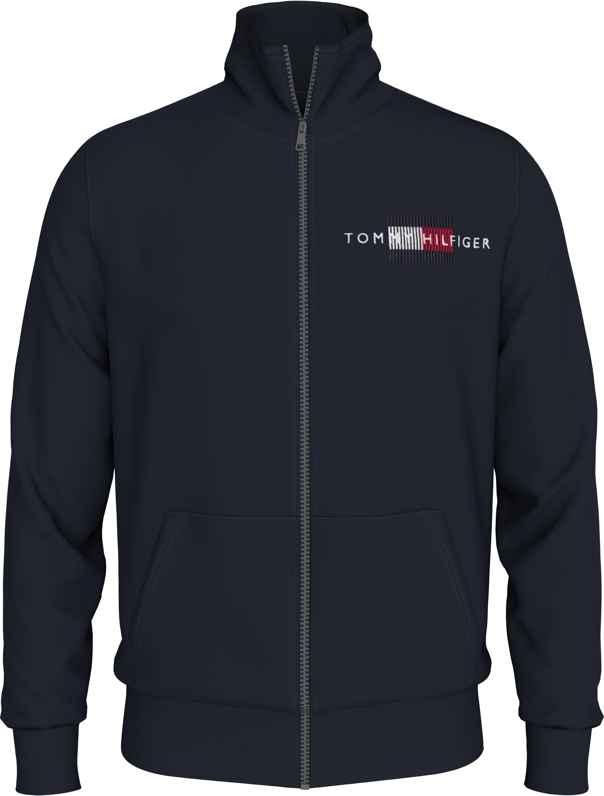 Tommy Hilfiger Big Tall Sweatshirt BT HILFIGER FLAG EMBRO ZT B in GroBen GroBen mit Logo und Markennamenstickerei auf Brusthohe bestellen Quelle
