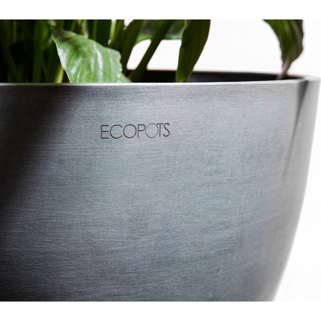 ECOPOTS Blumentopf »Stockholm Mini 16 Weiß«, für innen und außen: frostsicher, bruchsicher und lichtbeständig