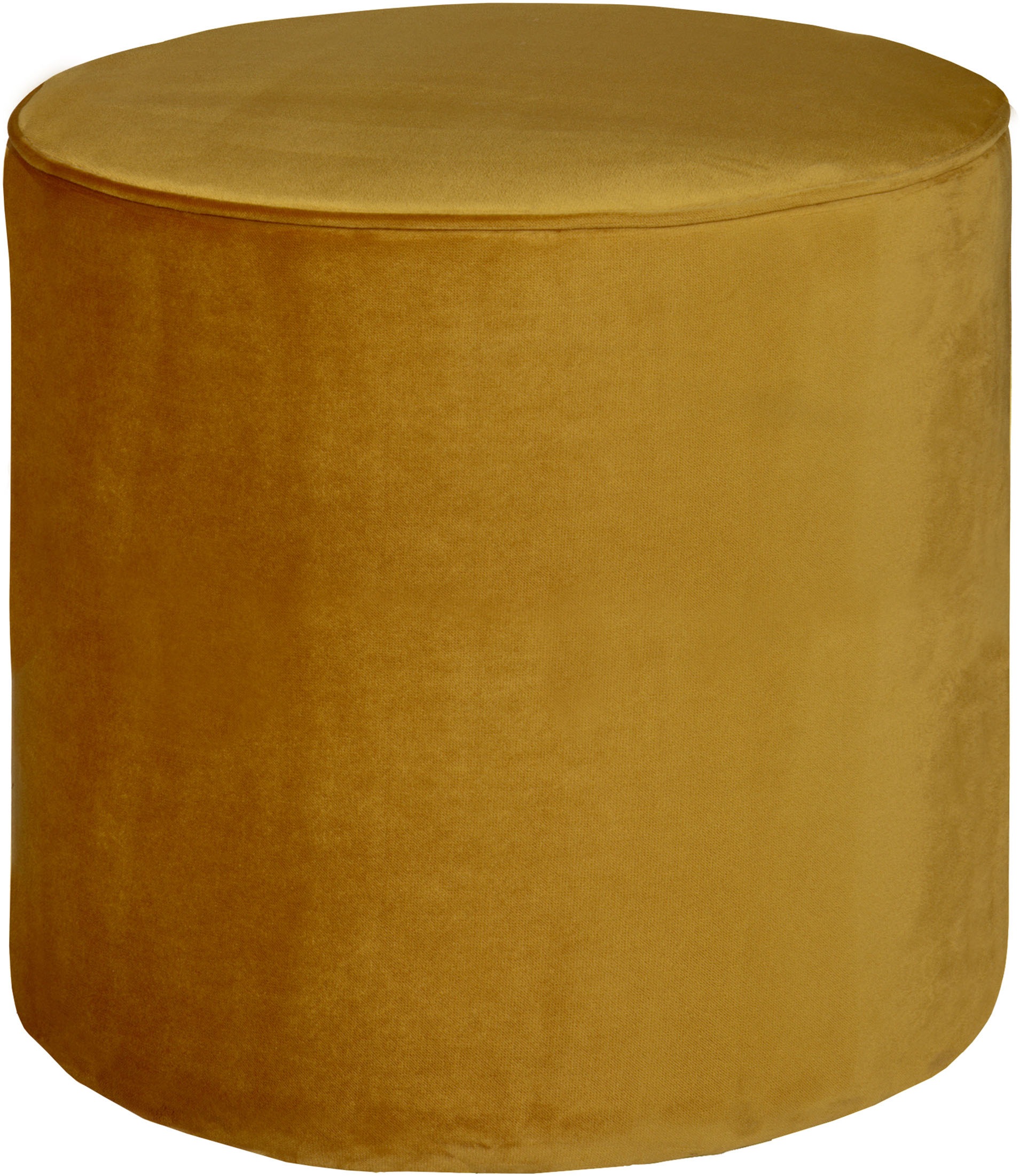 WOOOD Hocker »Sara«, weich gepolstert, runde Form, H 46 cm x Ø 46 cm günstig online kaufen