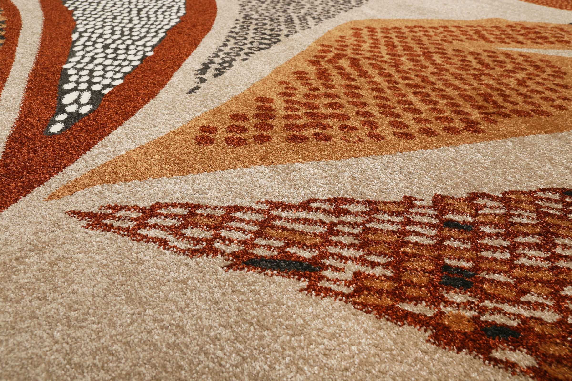 Esprit Teppich »Hazel,  ESP-40101«, rechteckig, 13 mm Höhe, schön weicher Kurzflor in modernem Design, bunt, Wohnzimmer