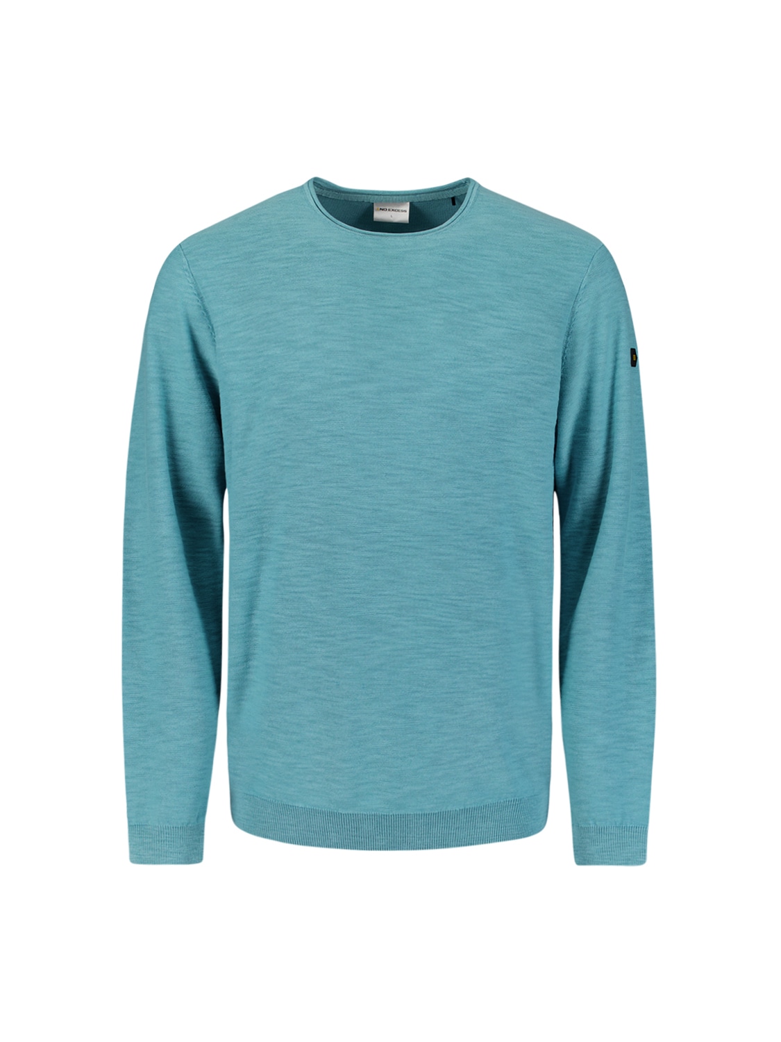 NO EXCESS Rundhalspullover »No Excess Pullover mit Rundhalsausschnitt«