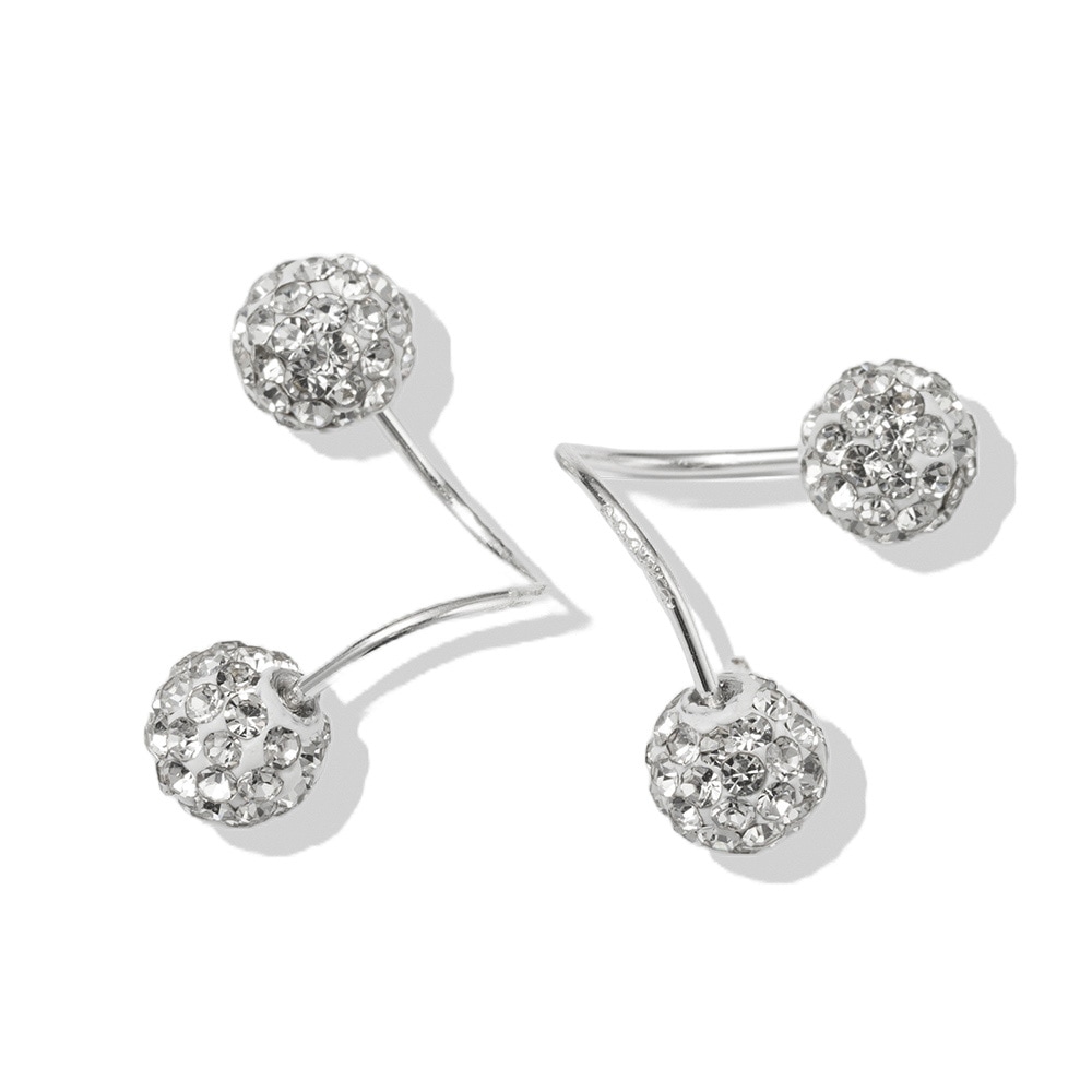 Firetti Paar Ohrstecker »Schmuck Geschenk Silber 925 Ohrschmuck Ohrringe« Made in Germany - mit Zirkonia (synth.)